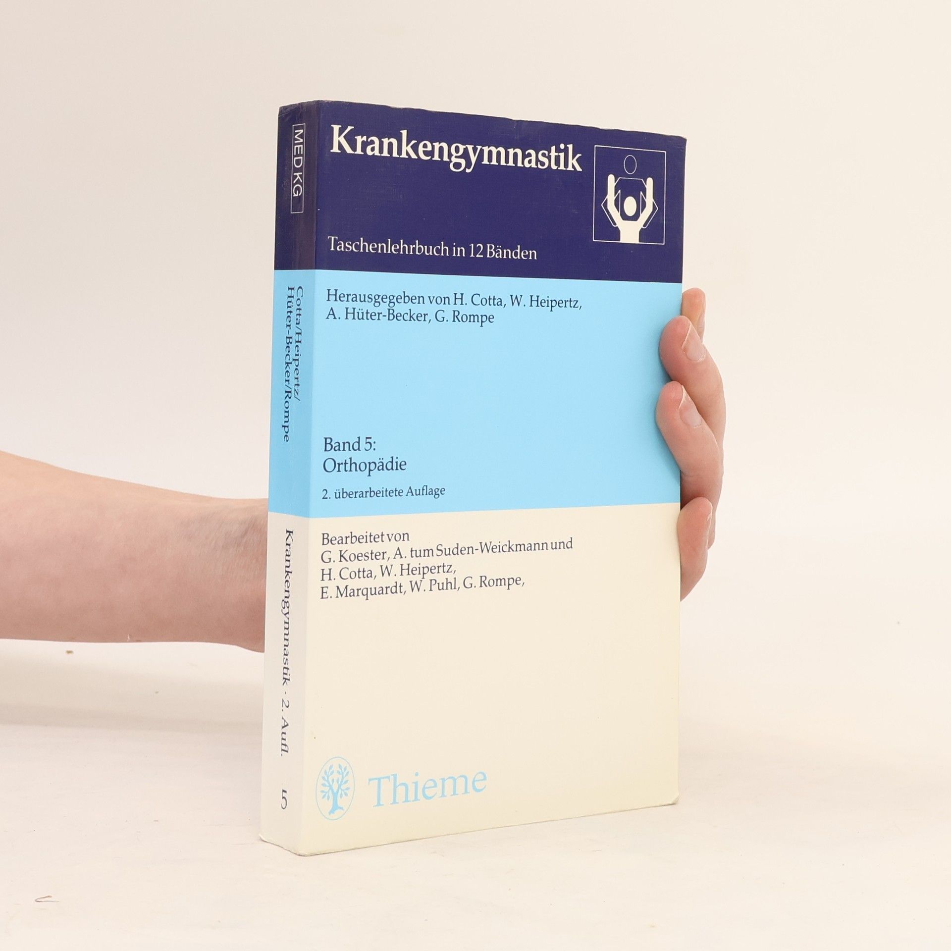 Various authors Krankengymnastik Band 5: Orthopädie