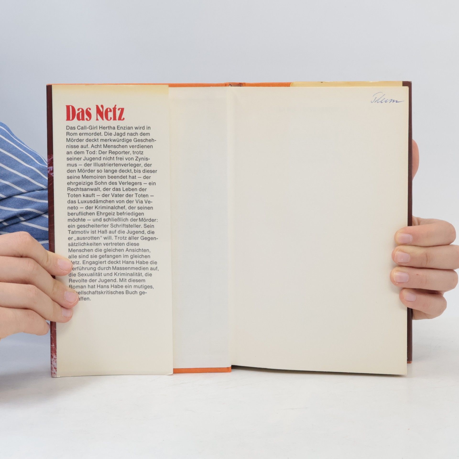 Hans Habe Das Netz