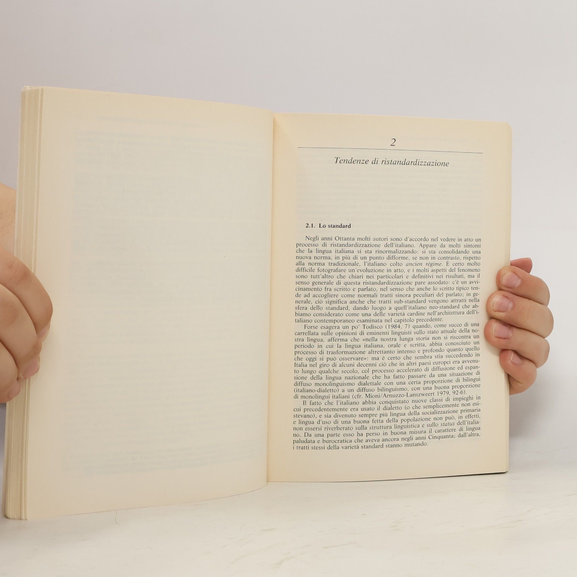 Gaetano Berruto Sociolinguistica dell'italiano contemporaneo