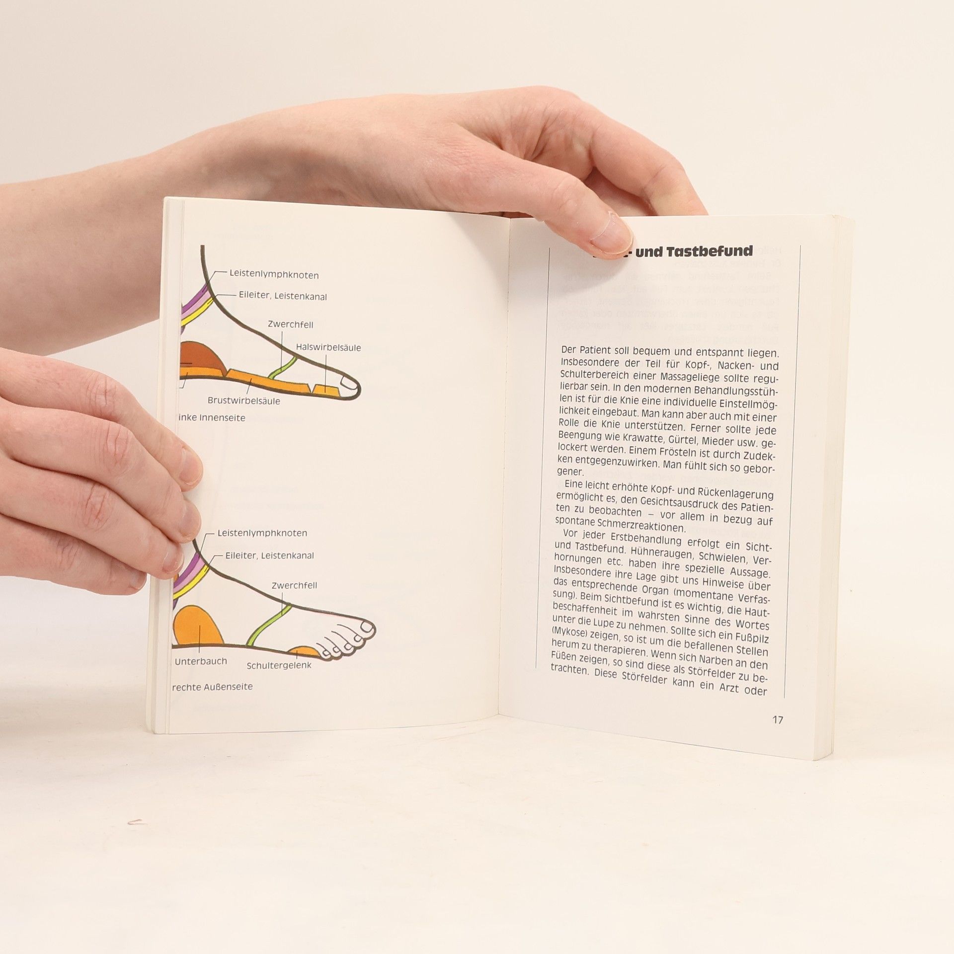 Crista Muth Heilen durch Reflexzonentherapie an Füßen und Händen
