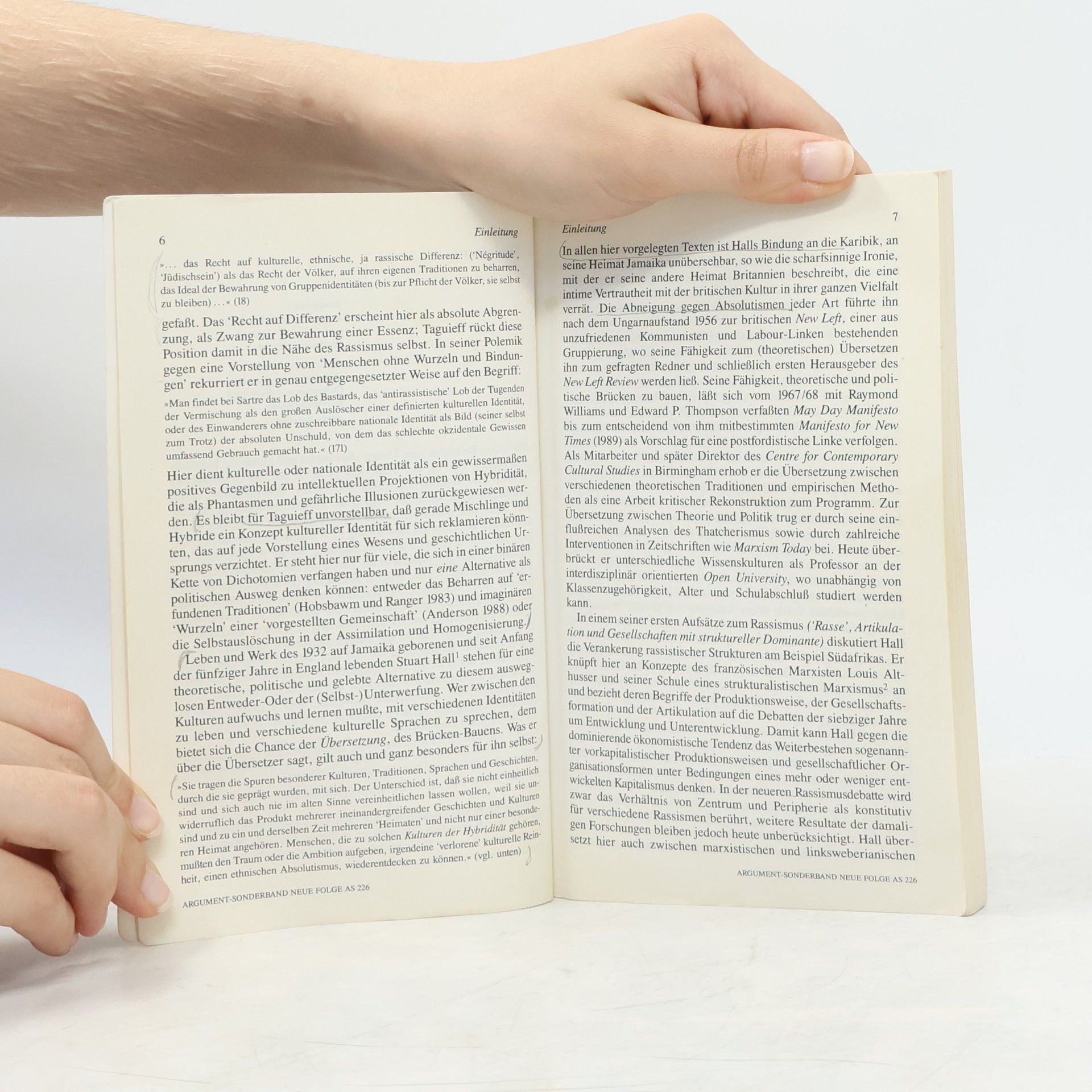 Stuart Hall Ausgewählte Schriften - 2: Rassismus und kulturelle Identität