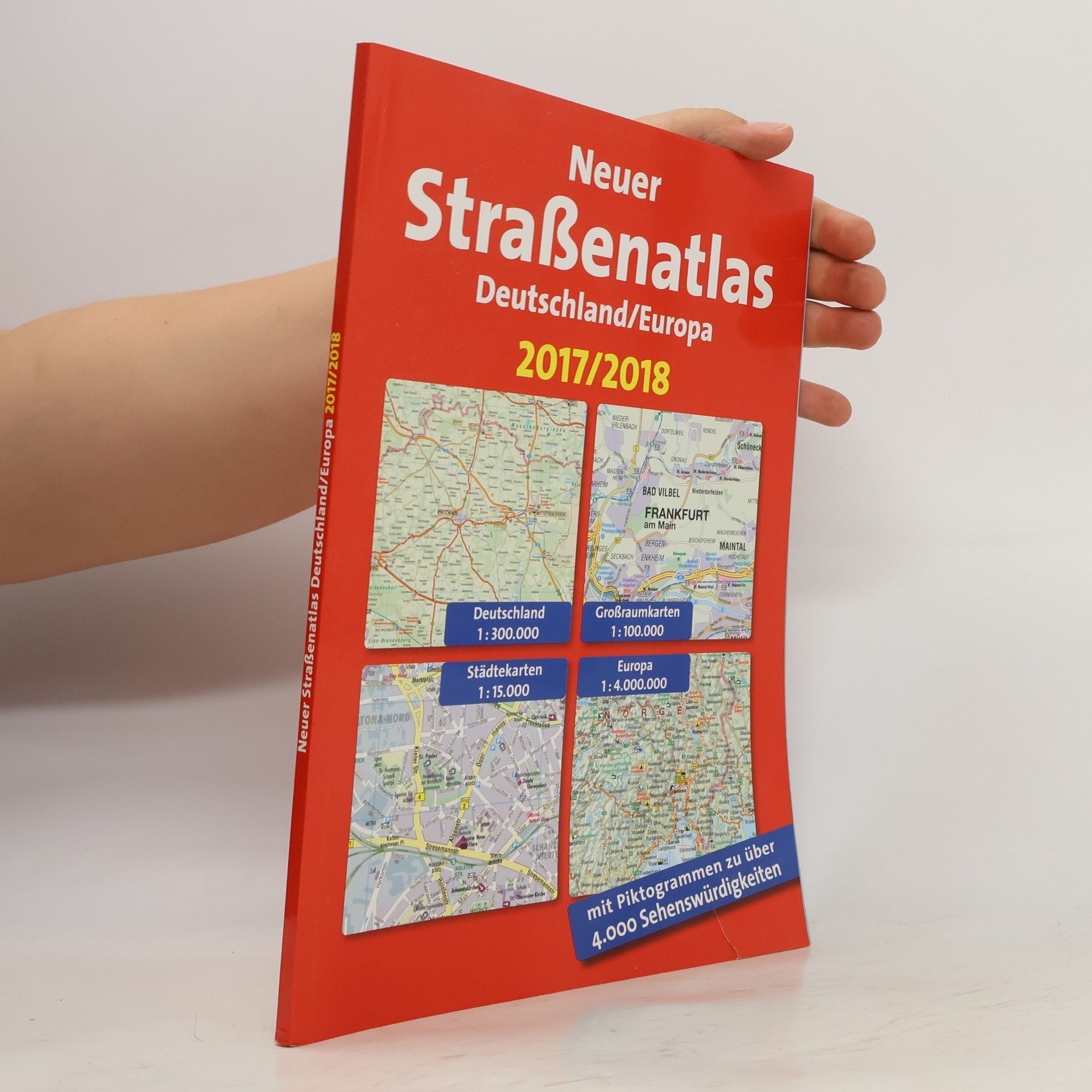 Autorenkollektiv Neuer Straßenatlas Deutschland/Europa 2017/2018
