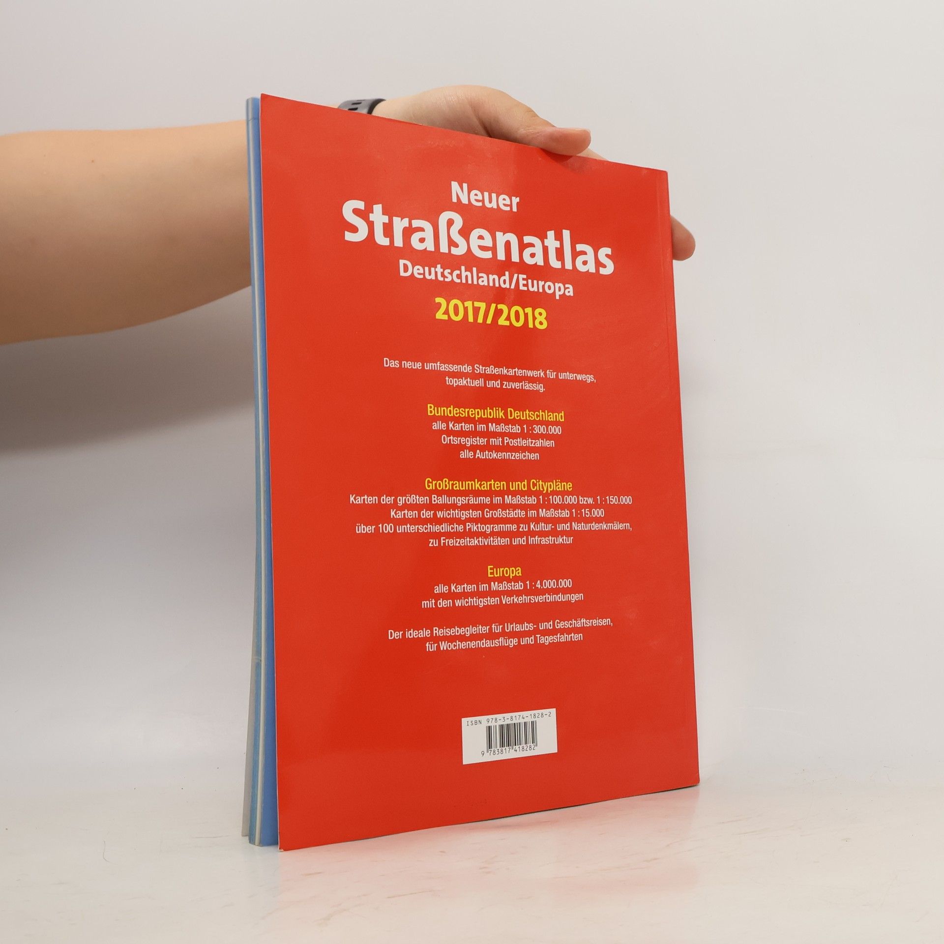 Neuer Straßenatlas Deutschland/Europa 2017/2018