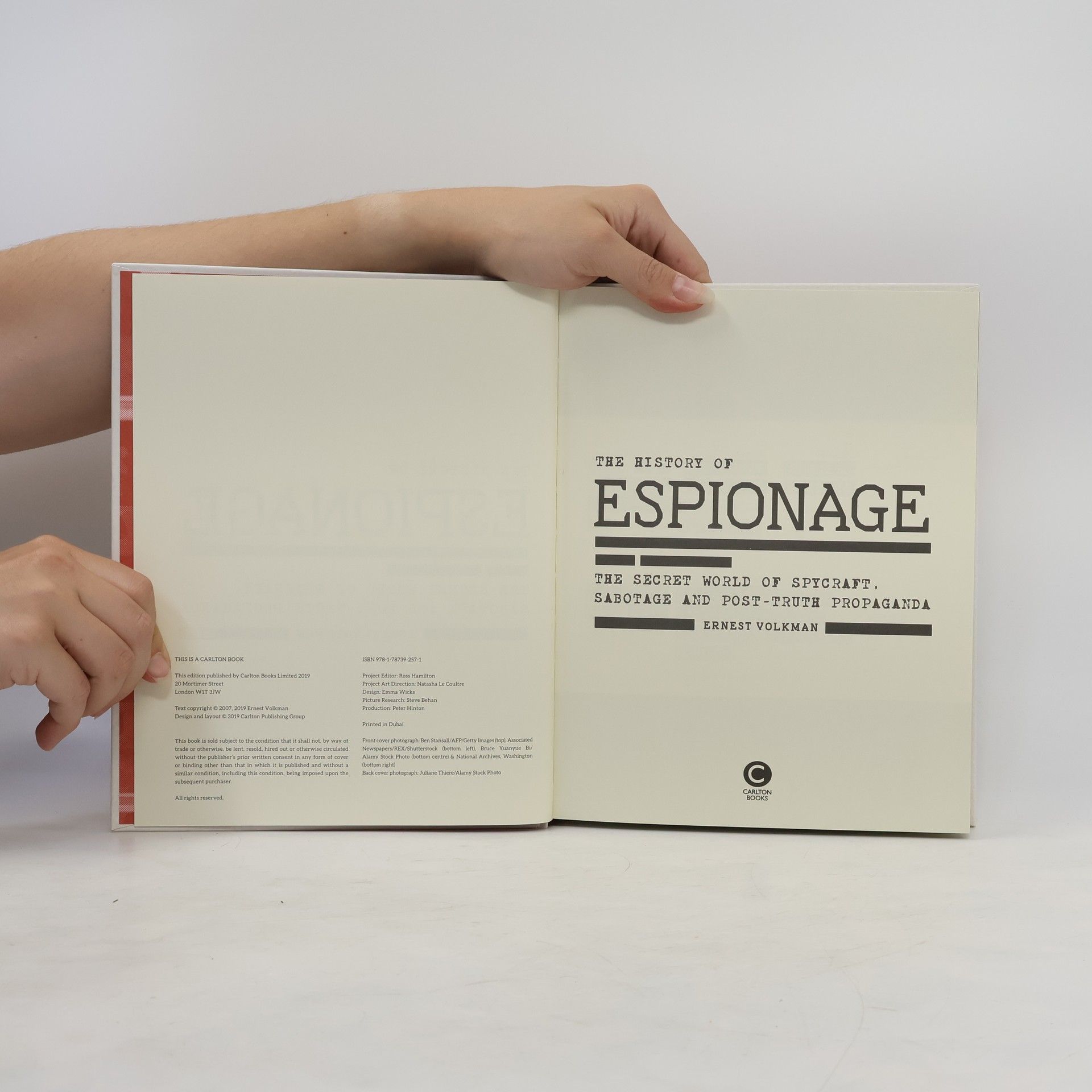 Ernest Volkman The History of Espionage