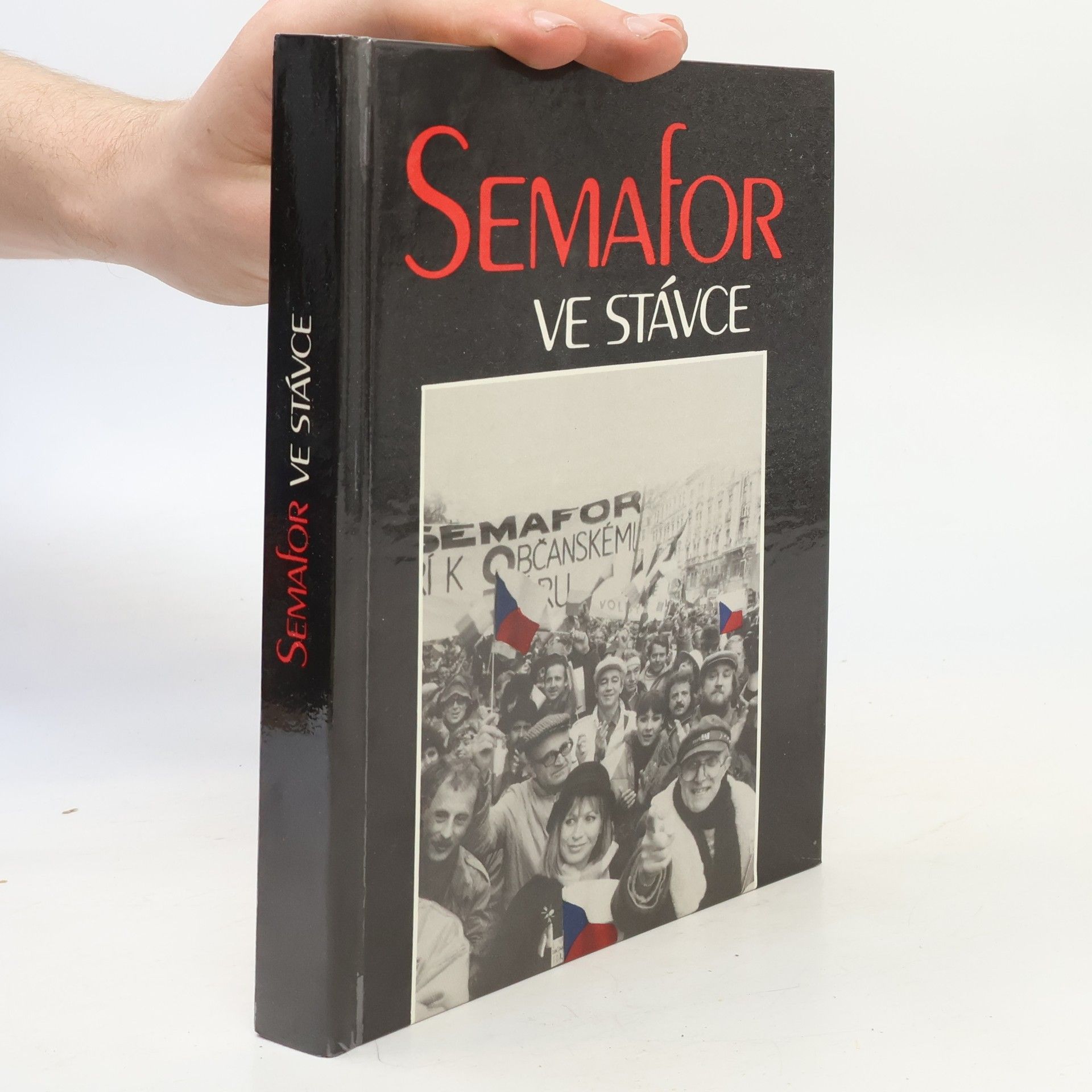 Jiří Datel Novotný Semafor ve stávce
