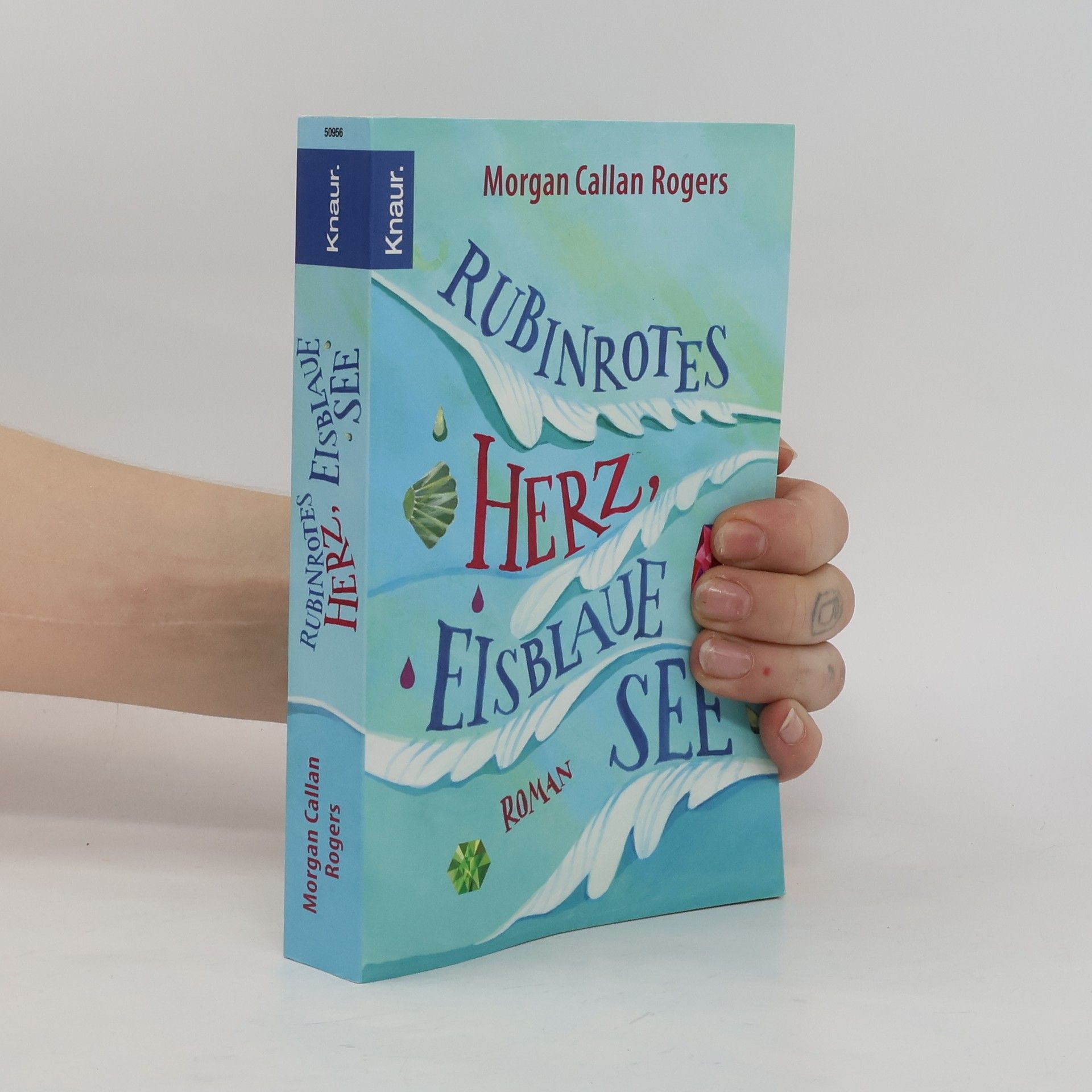 Morgan Callan Rogers Rubinrotes Herz, eisblaue See