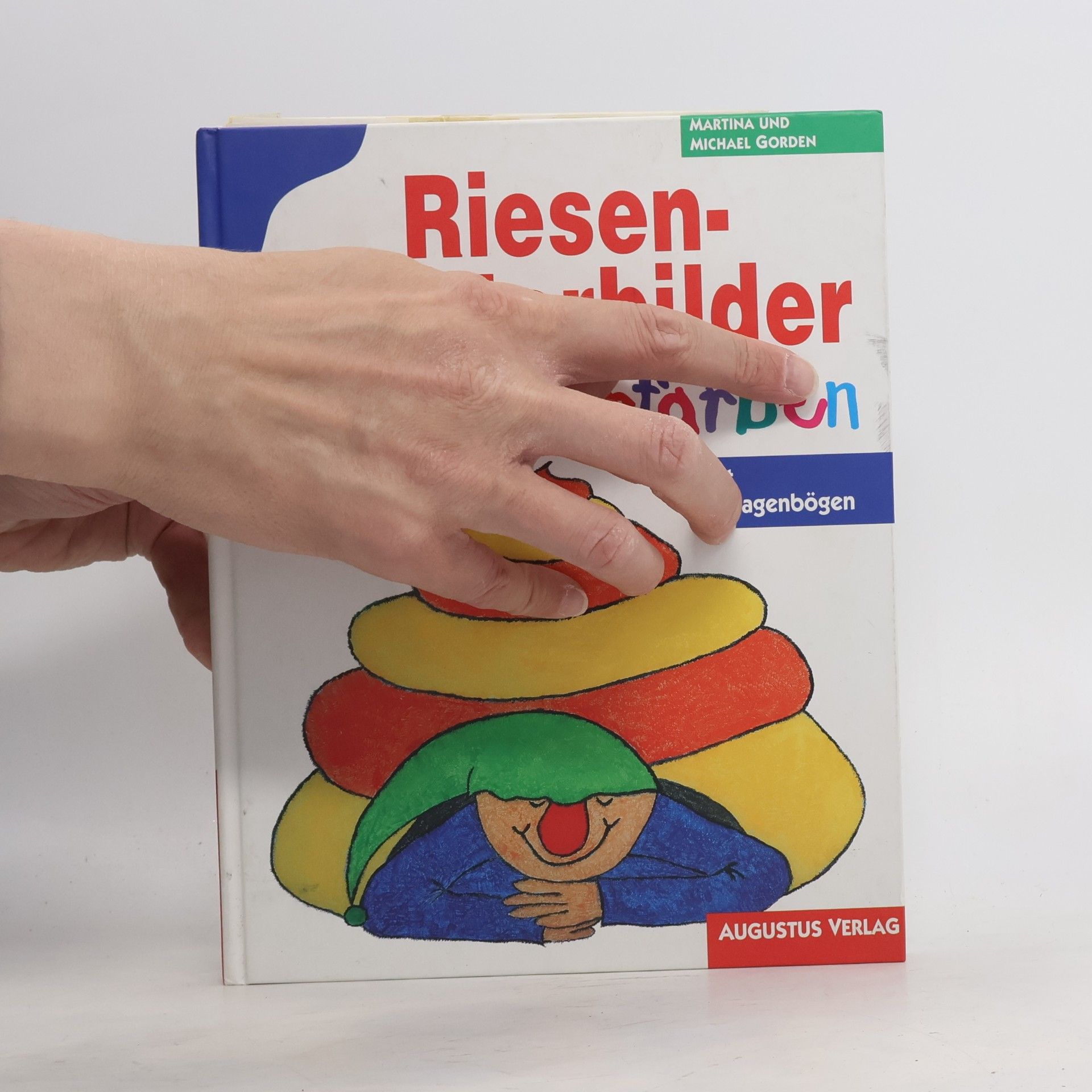 Riesenfensterbilder mit Fingerfarben