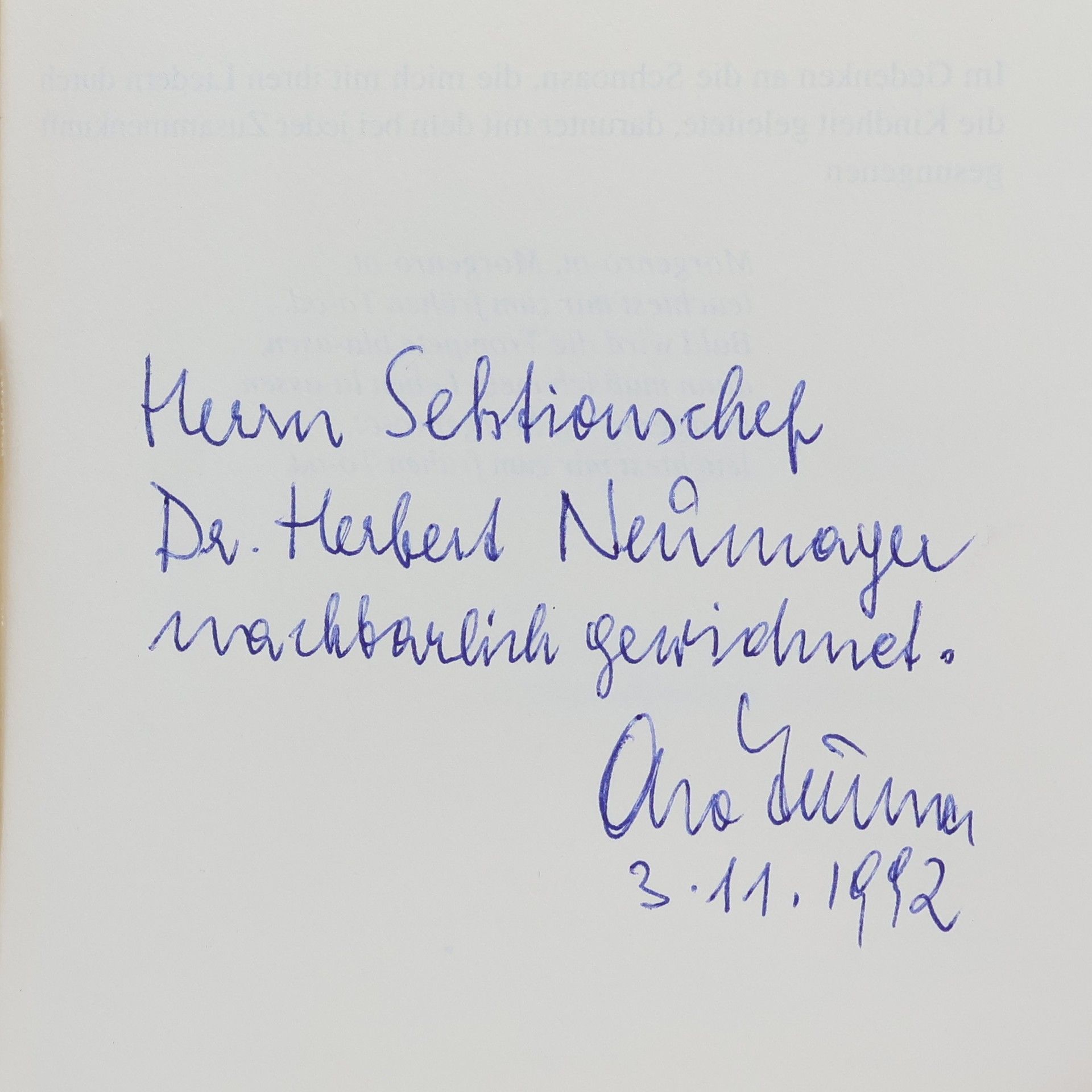 Otto Tuma Dreimal kleiner Faschist