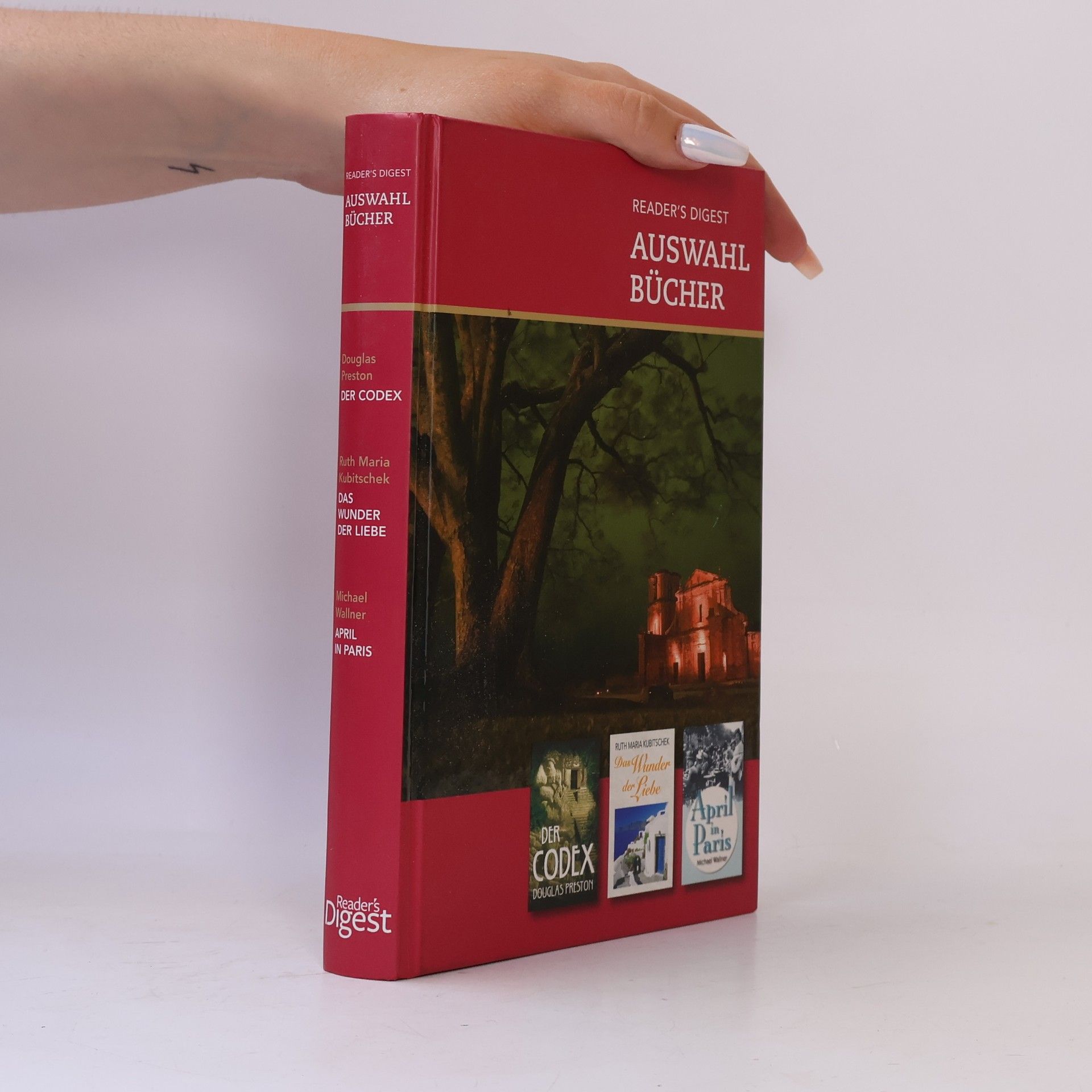 Auswahlbücher. Der Codex. Das Wunder der Liebe. April in Paris