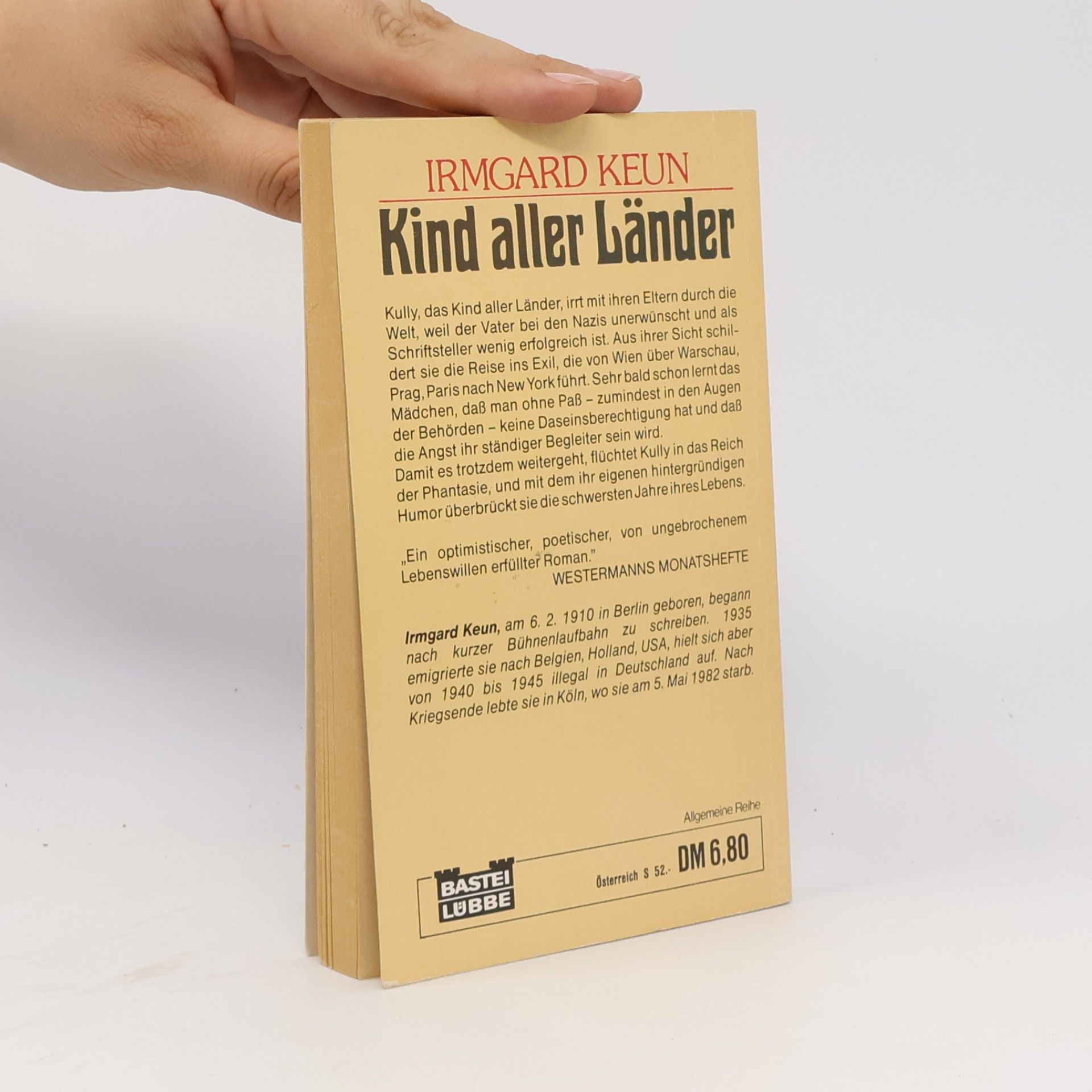 Irmgard Keun Kind aller Länder