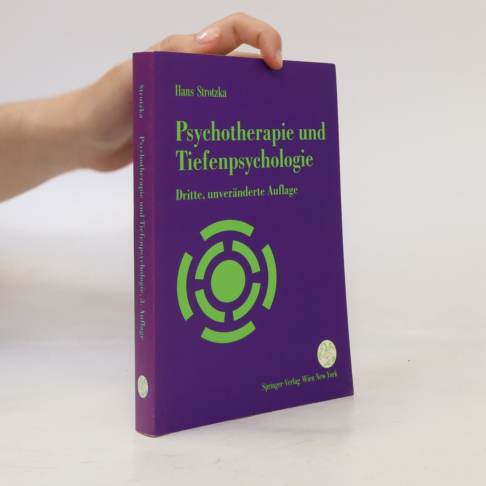 Hans Strotzka Psychotherapie und Tiefenpsychologie
