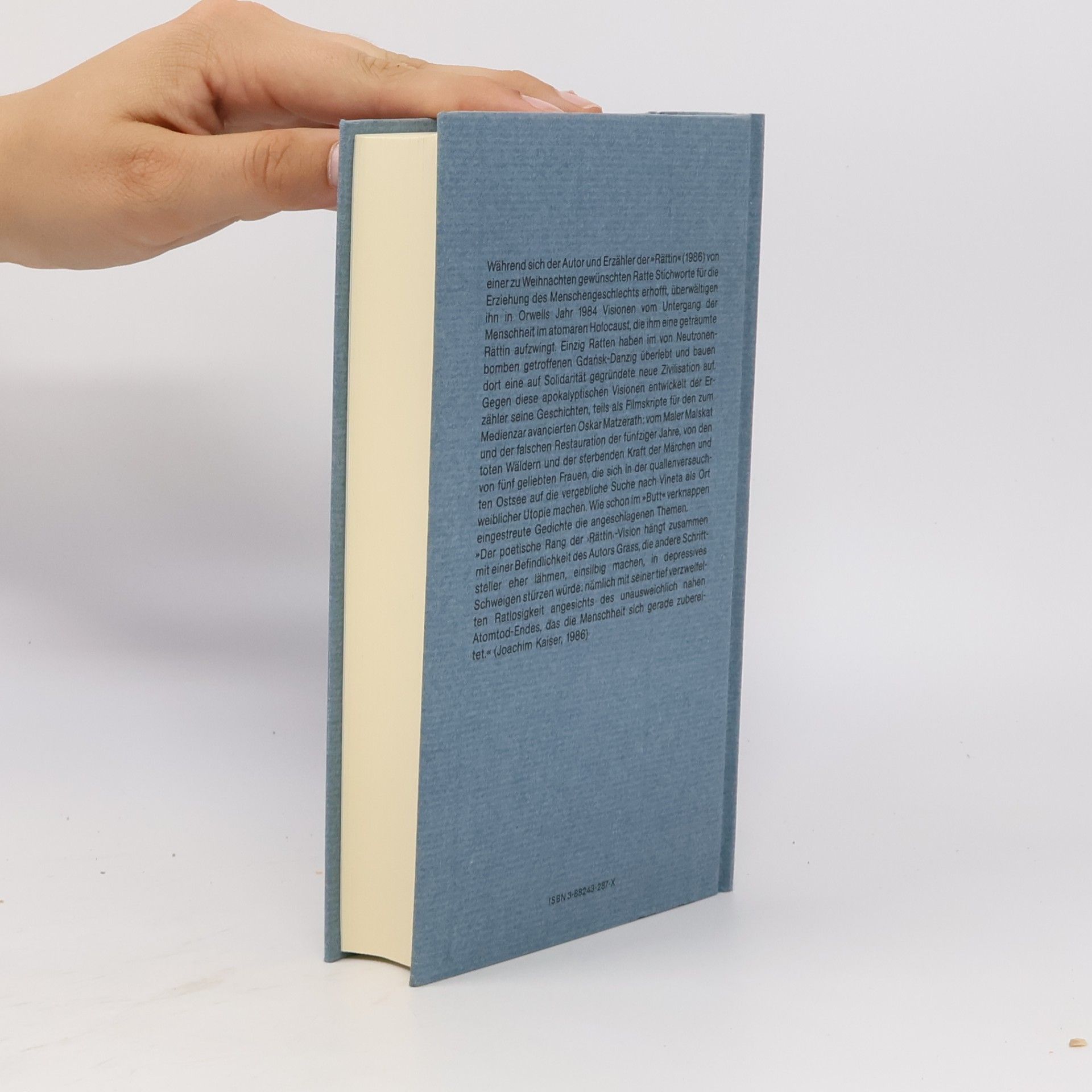 Günter Grass Die Rättin - Studienausgabe