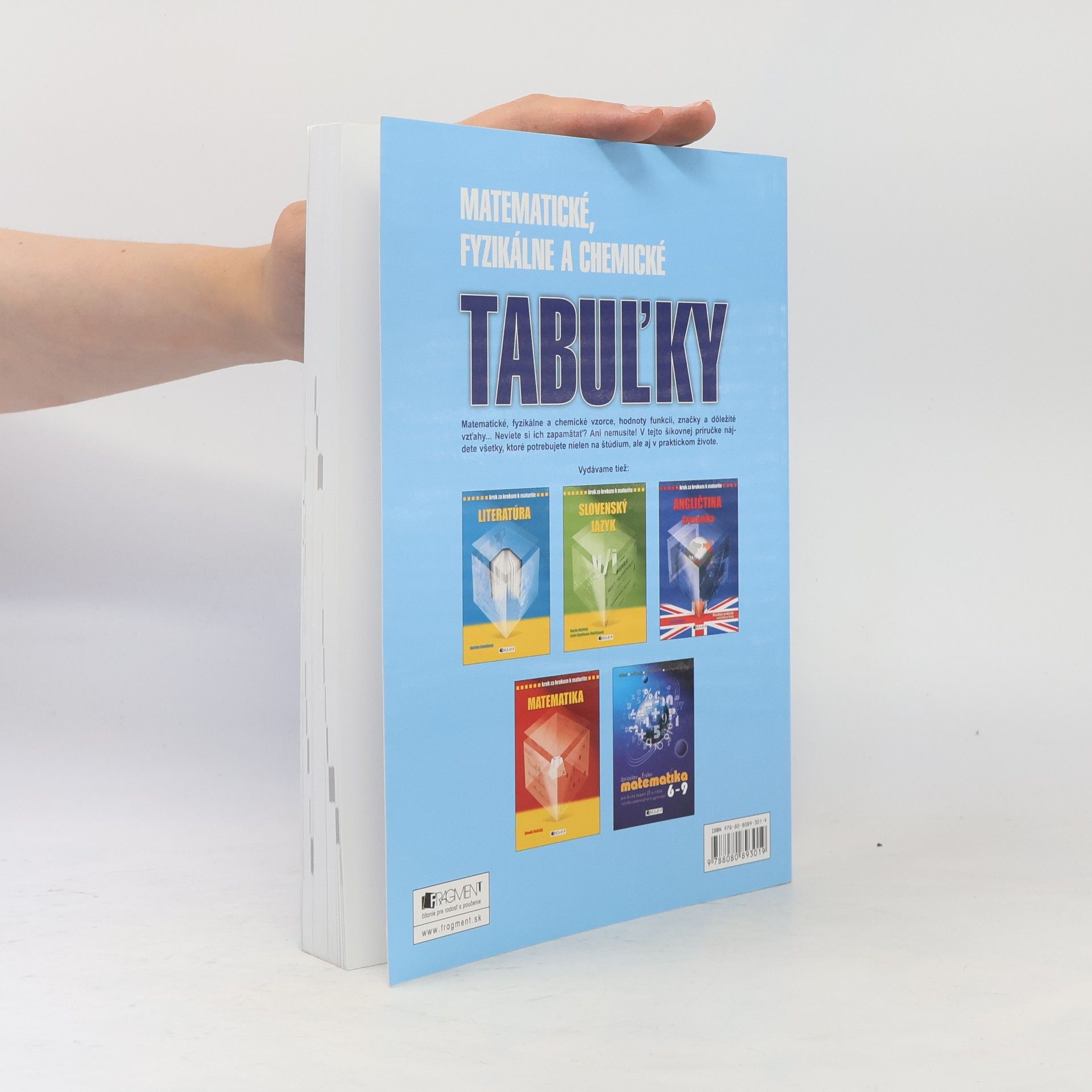 Autorenkollektiv Matematické, fyzikálne a chemické tabuľky