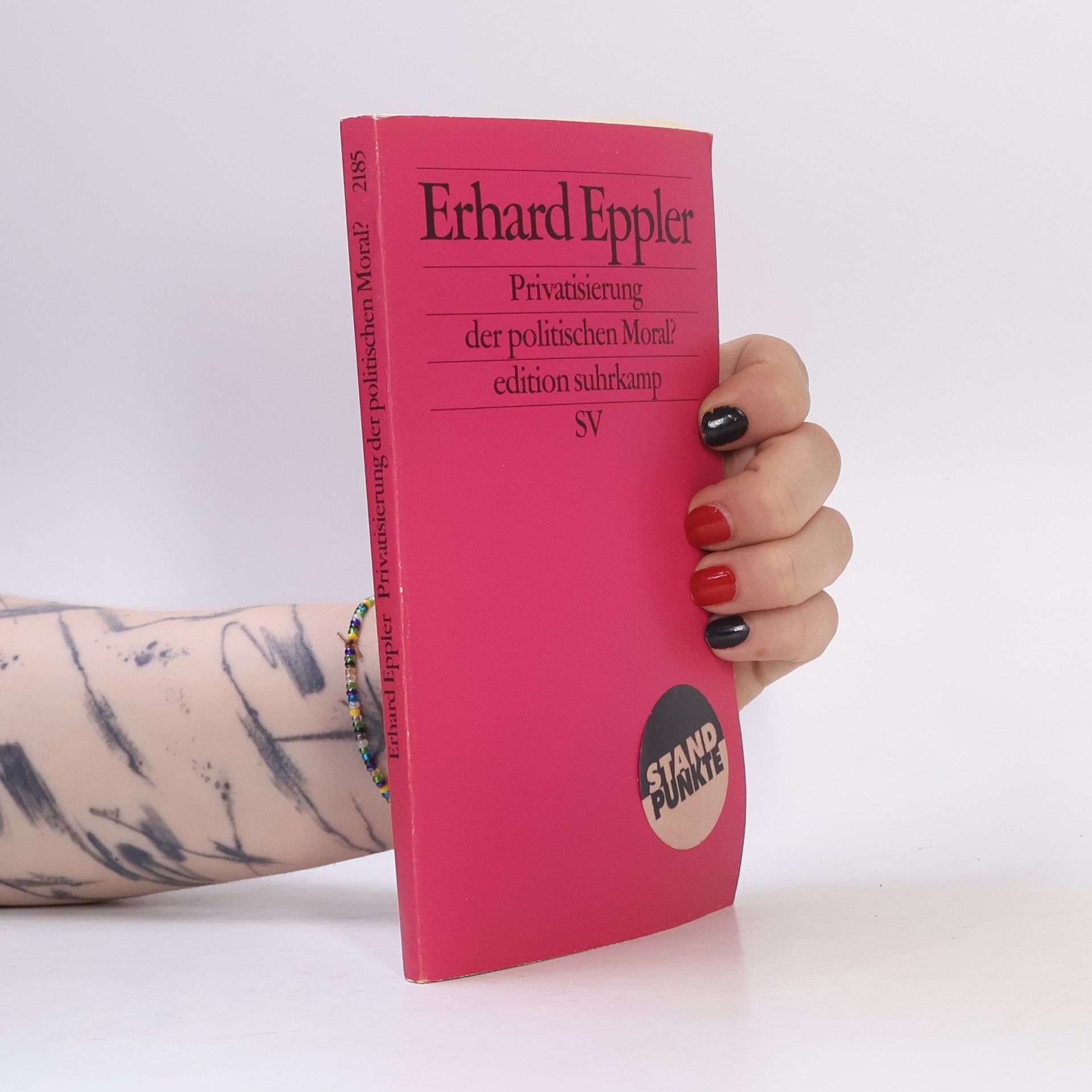 Erhard Eppler Privatisierung der politischen Moral?