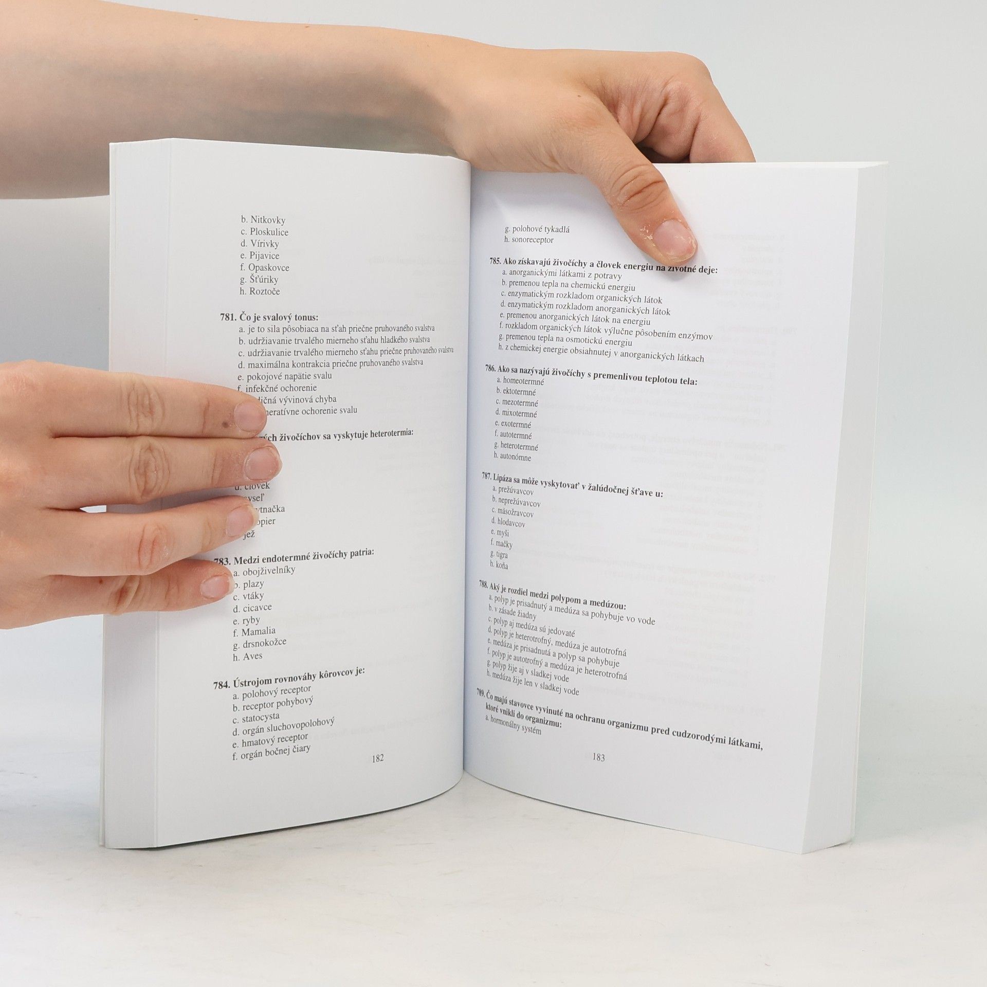 Various authors Podklady na prijímacie skúšky z biológie