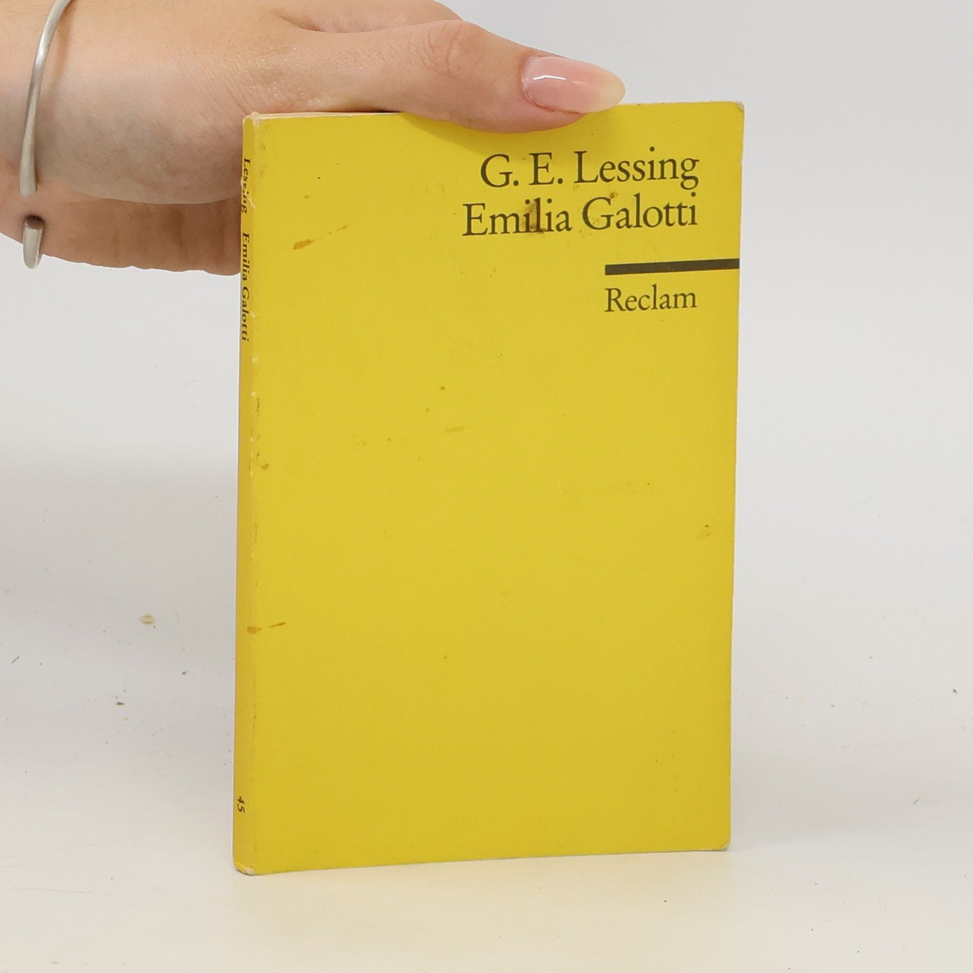 Gotthold Ephraim Lessing Emilia Galotti