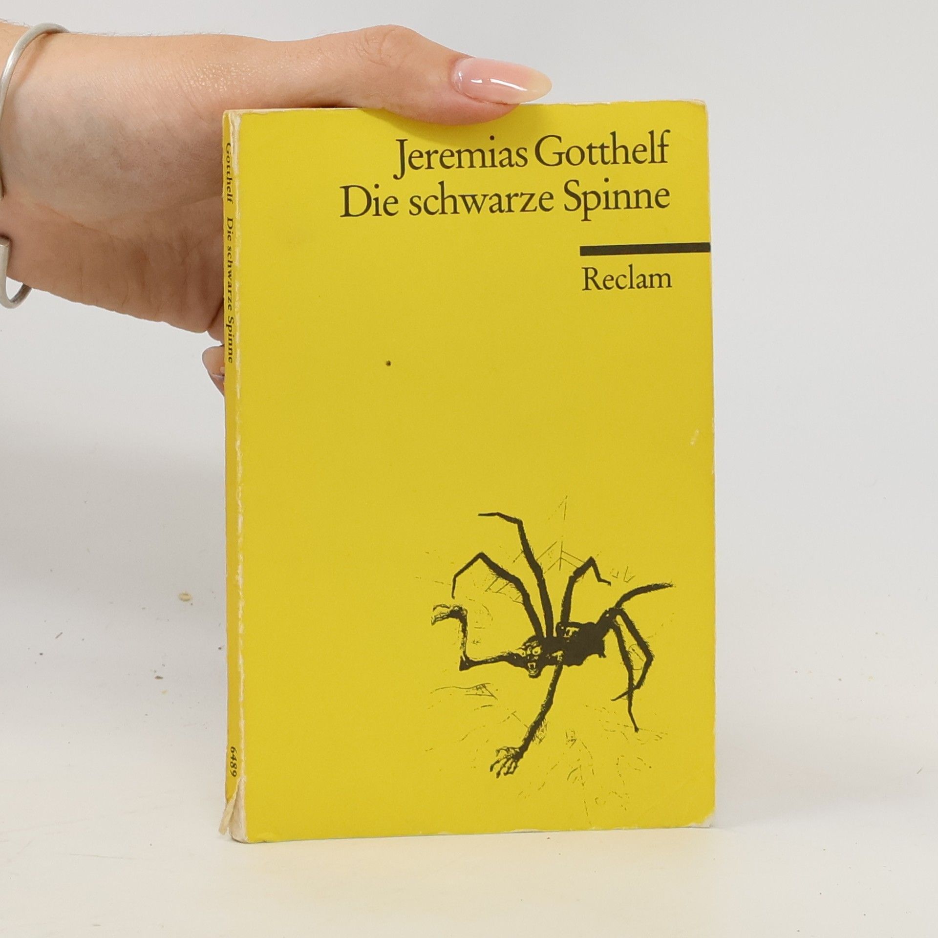 Jeremias Gotthelf Die schwarze Spinne