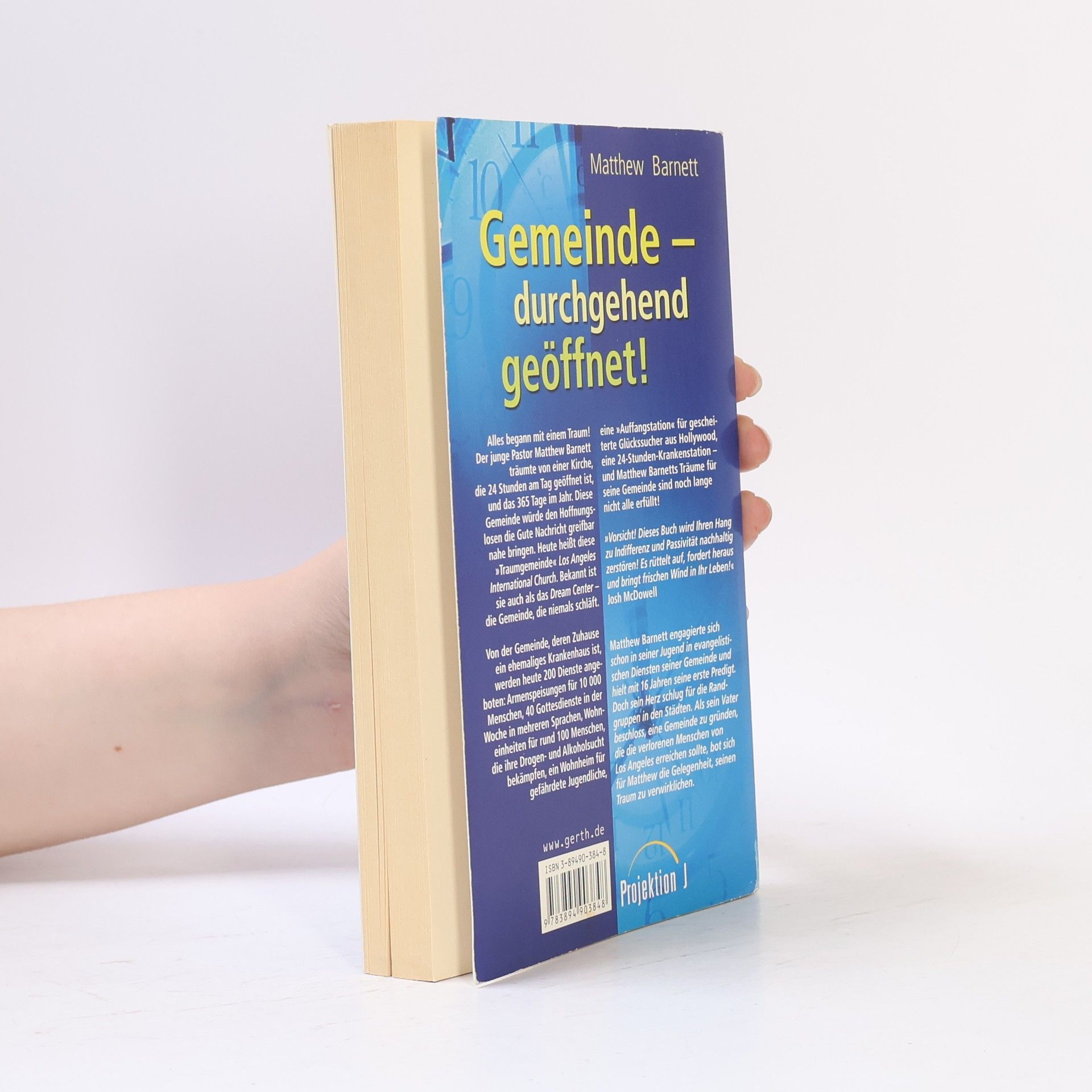 Matthew Barnett Gemeinde - durchgehend geöffnet