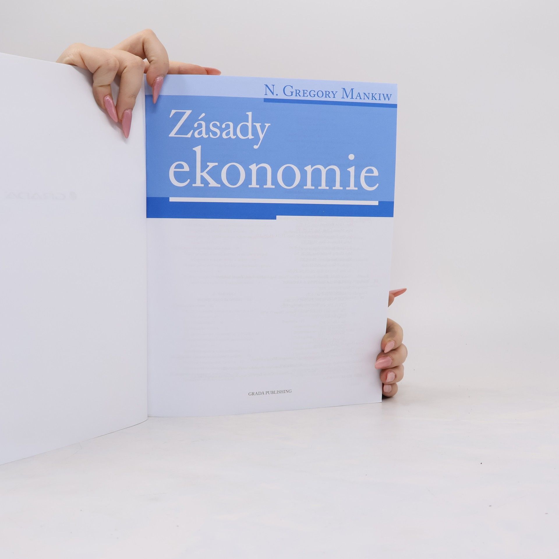 Greg Mankiw Zásady ekonomie