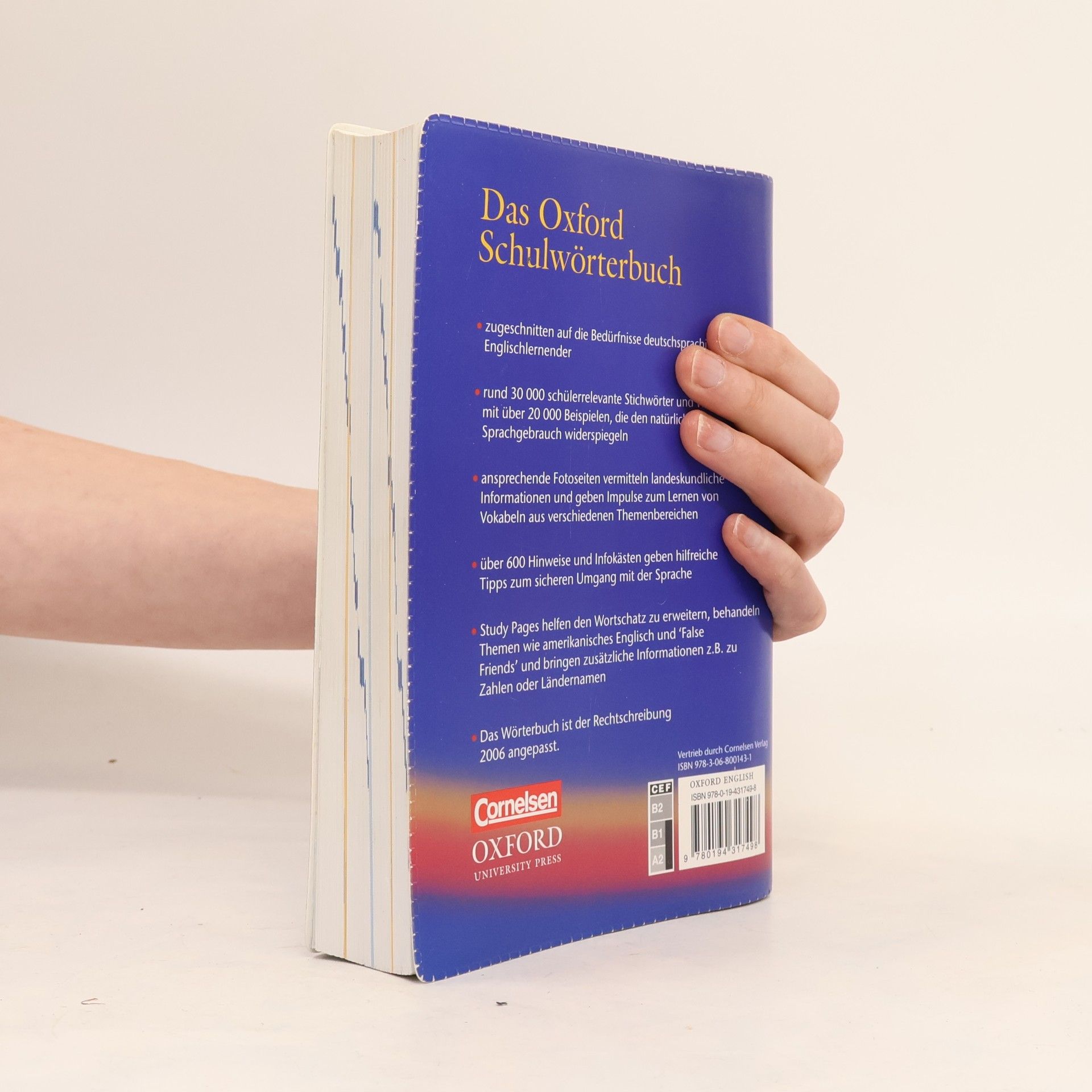 Collectif d'auteurs Das Oxford Schulwörterbuch