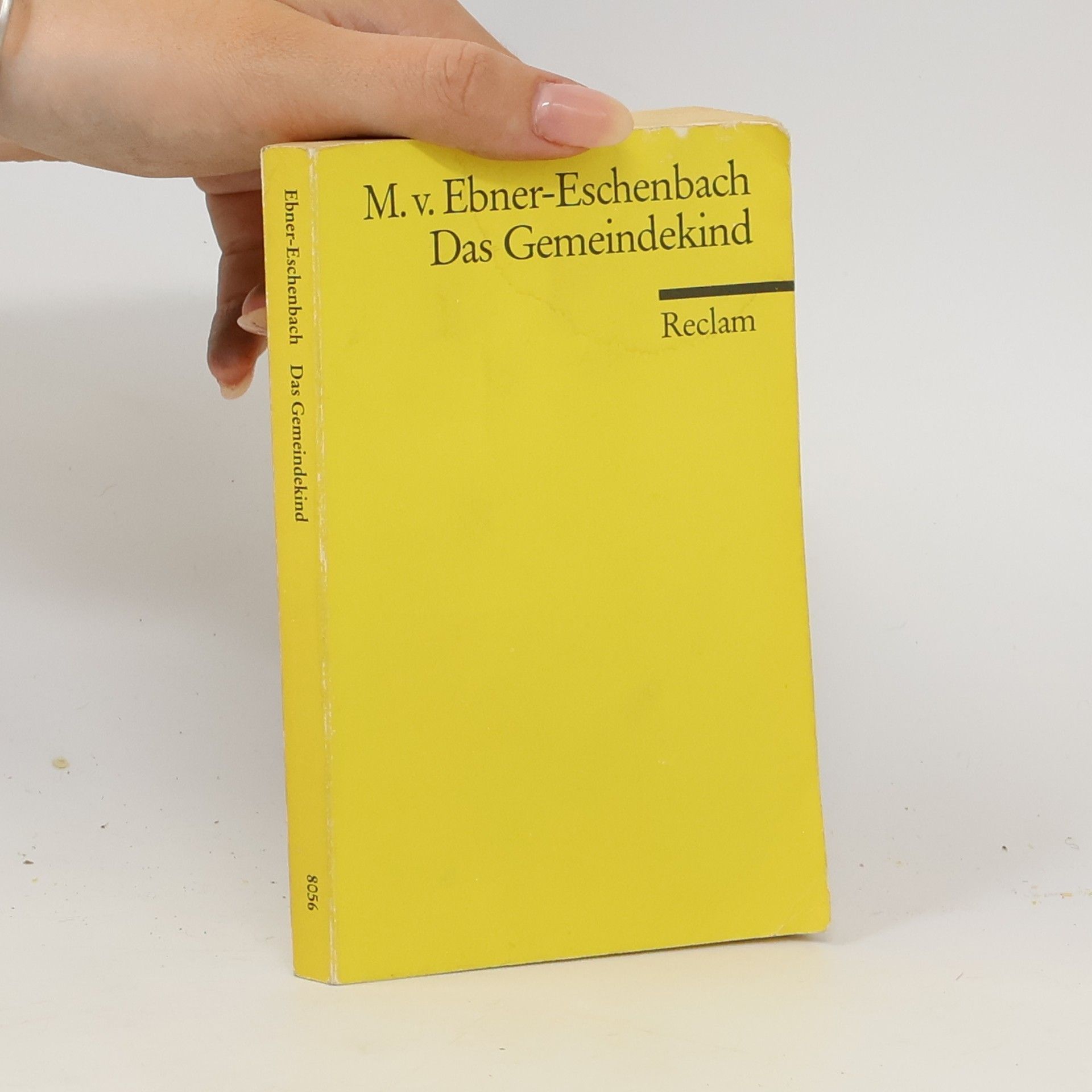 Marie von Ebner-Eschenbach Das Gemeindekind