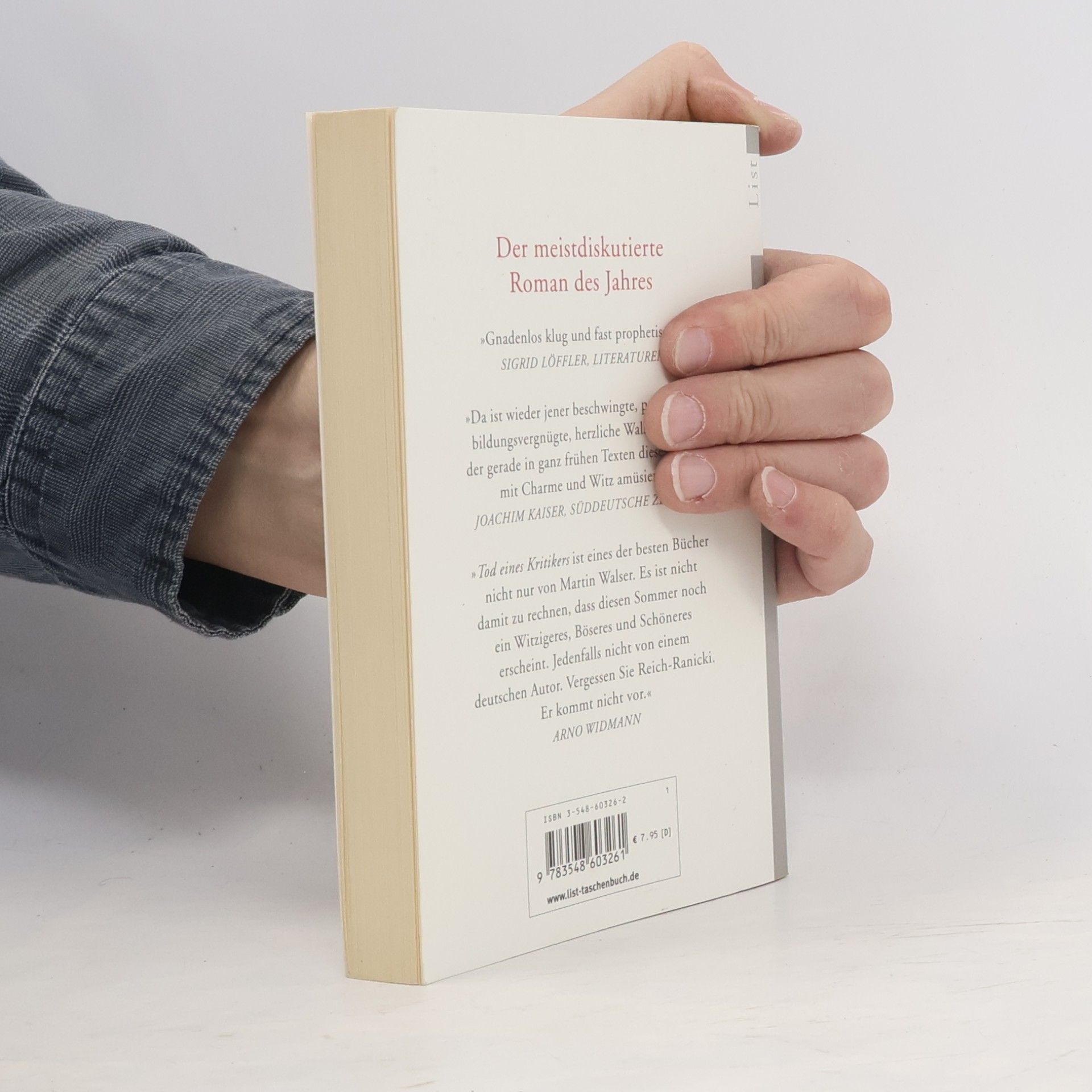 Martin Walser Tod eines Kritikers