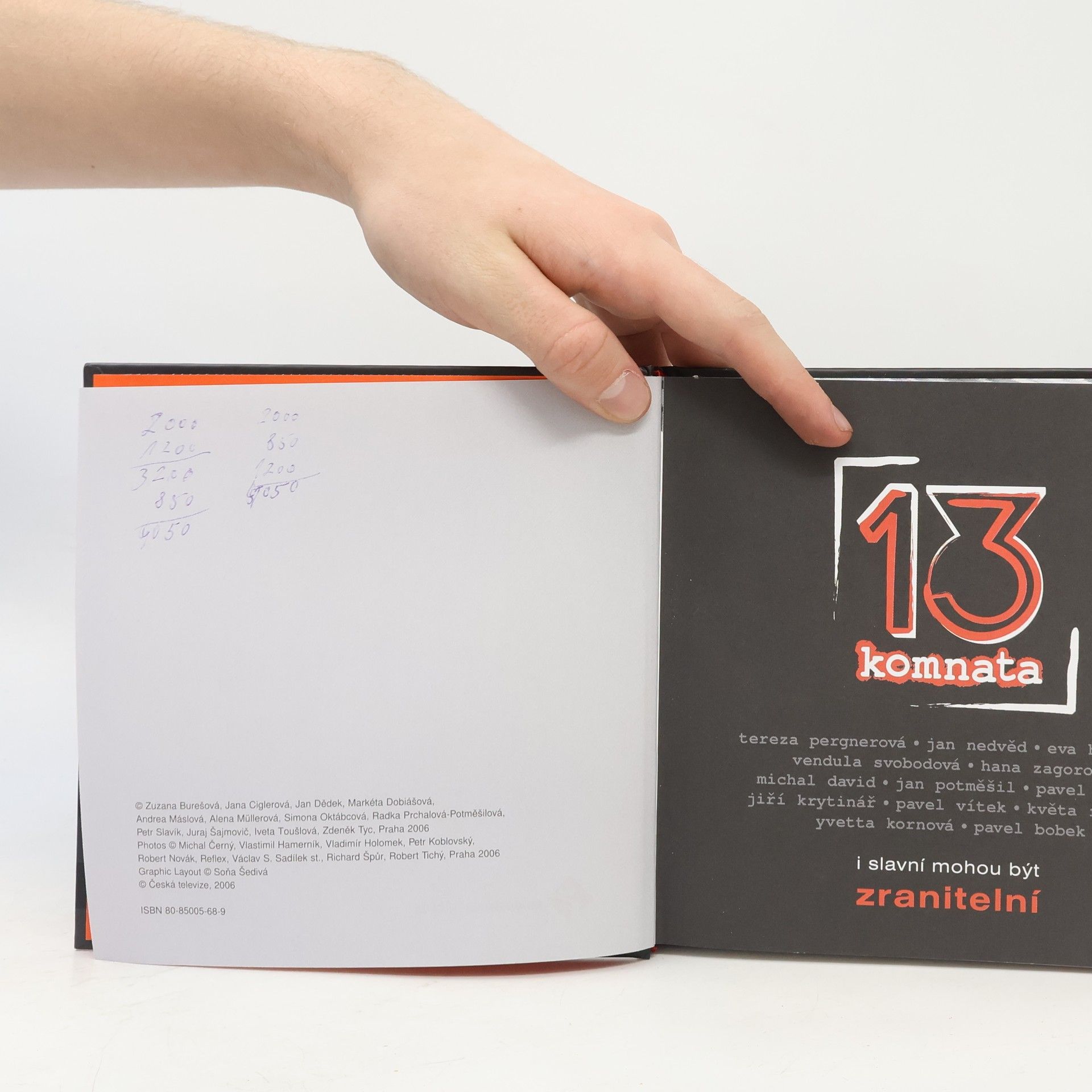 Jitka Saturková 13. komnata. I slavní mohou být zranitelní