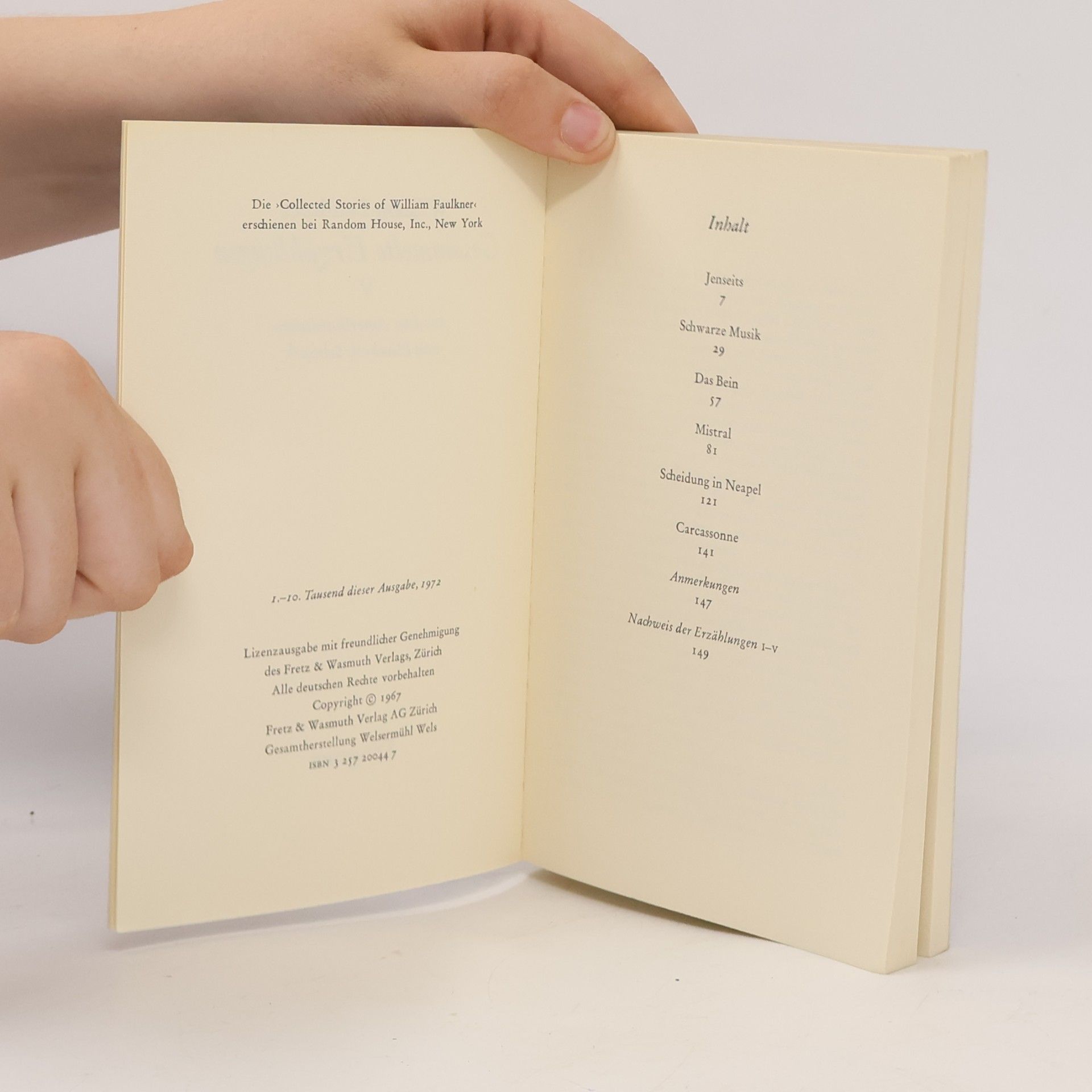 William Faulkner Gesammelte Erzählungen V