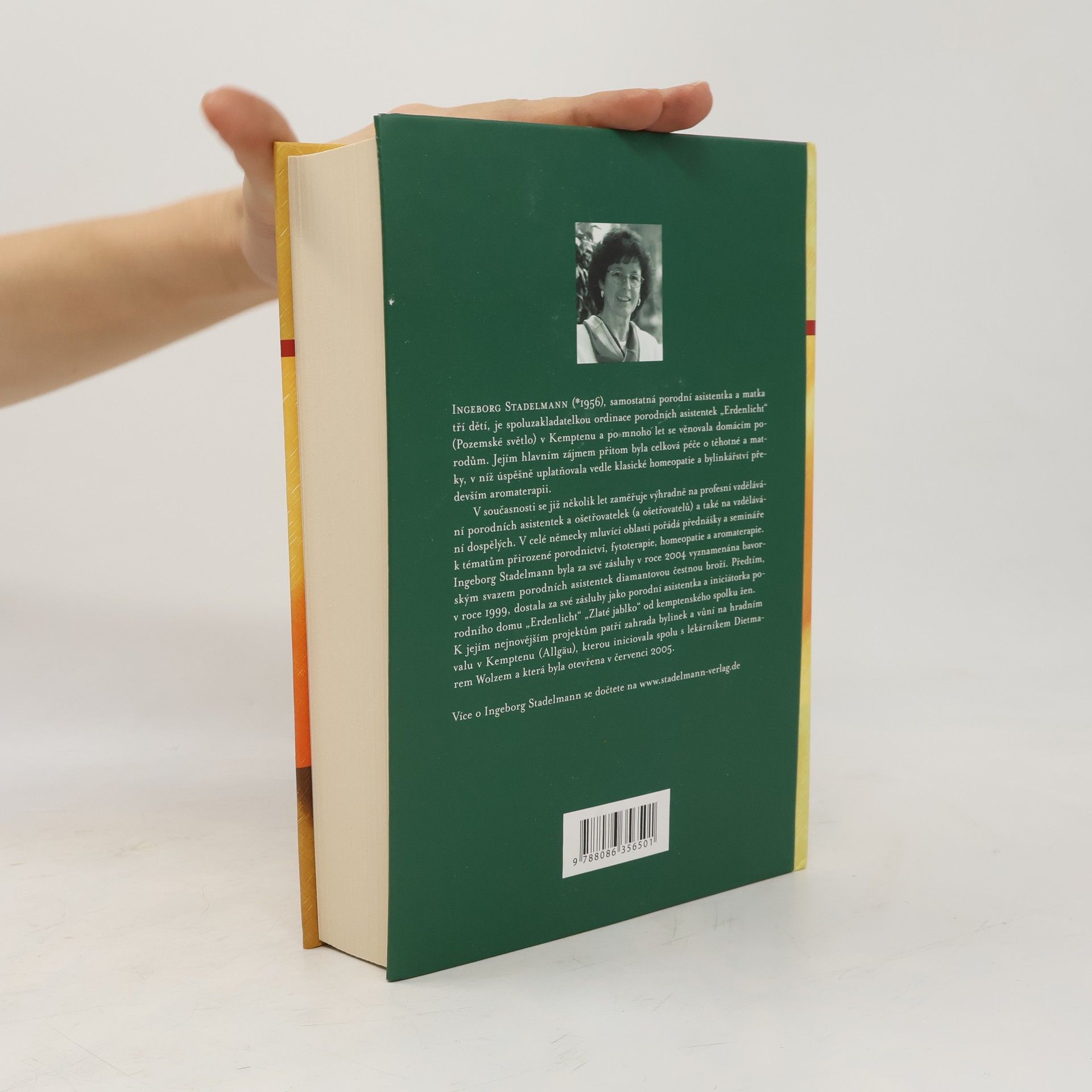 Ingeborg Stadelmann Zdravé těhotenství, přirozený porod