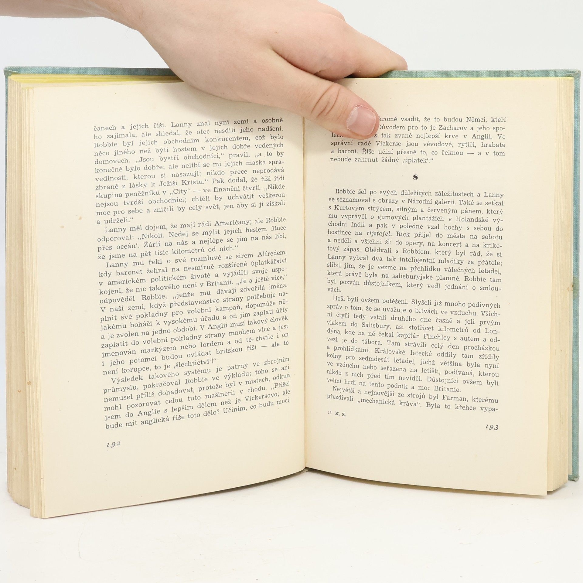 Upton Sinclair Konec světa 1. část