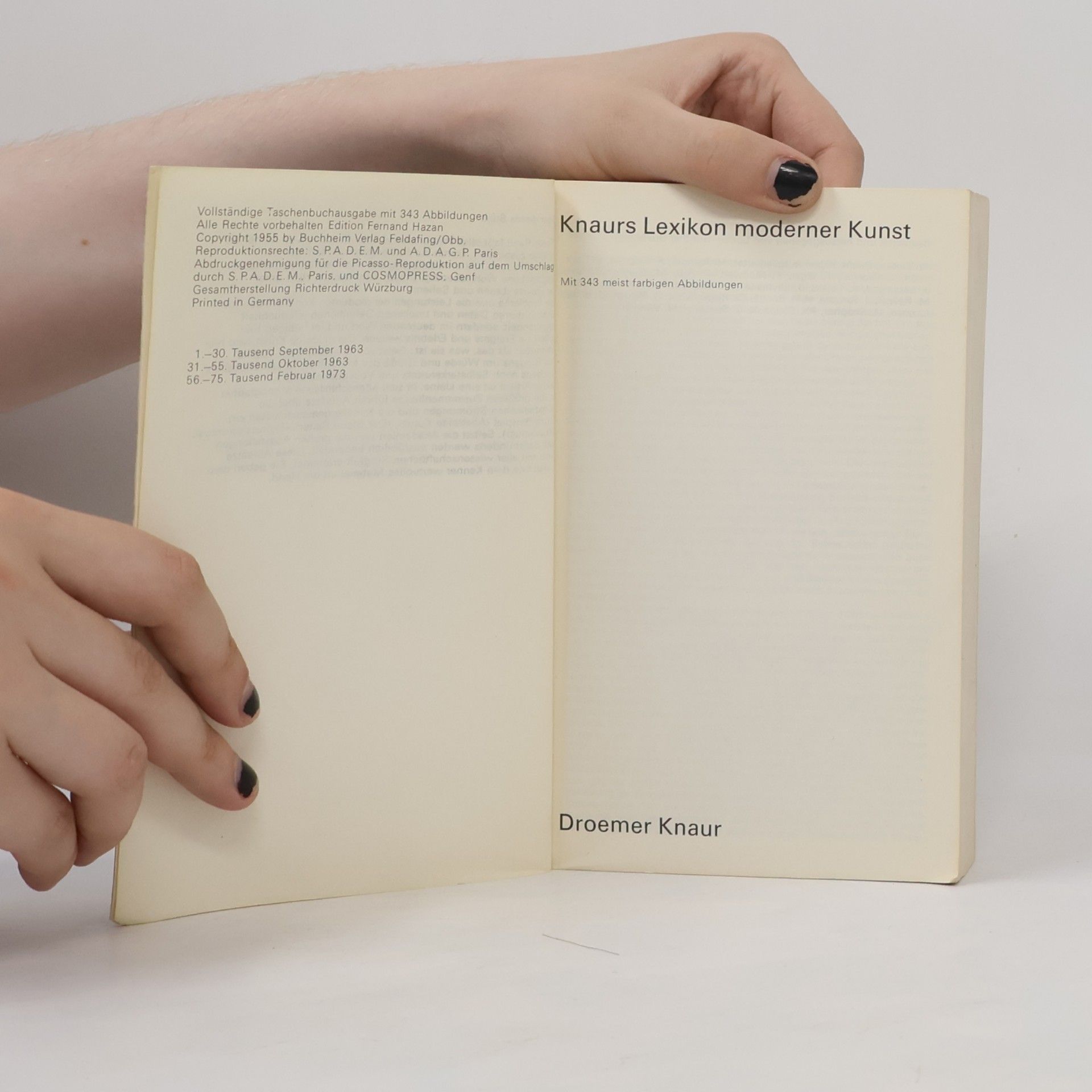 Autorenkollektiv Knaurs Lexikon moderner Kunst