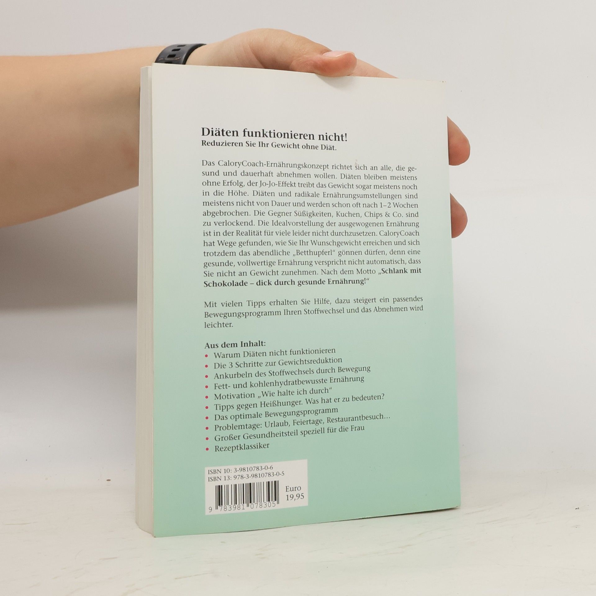 Christine Gerstenberger Schlank mit Schokolade