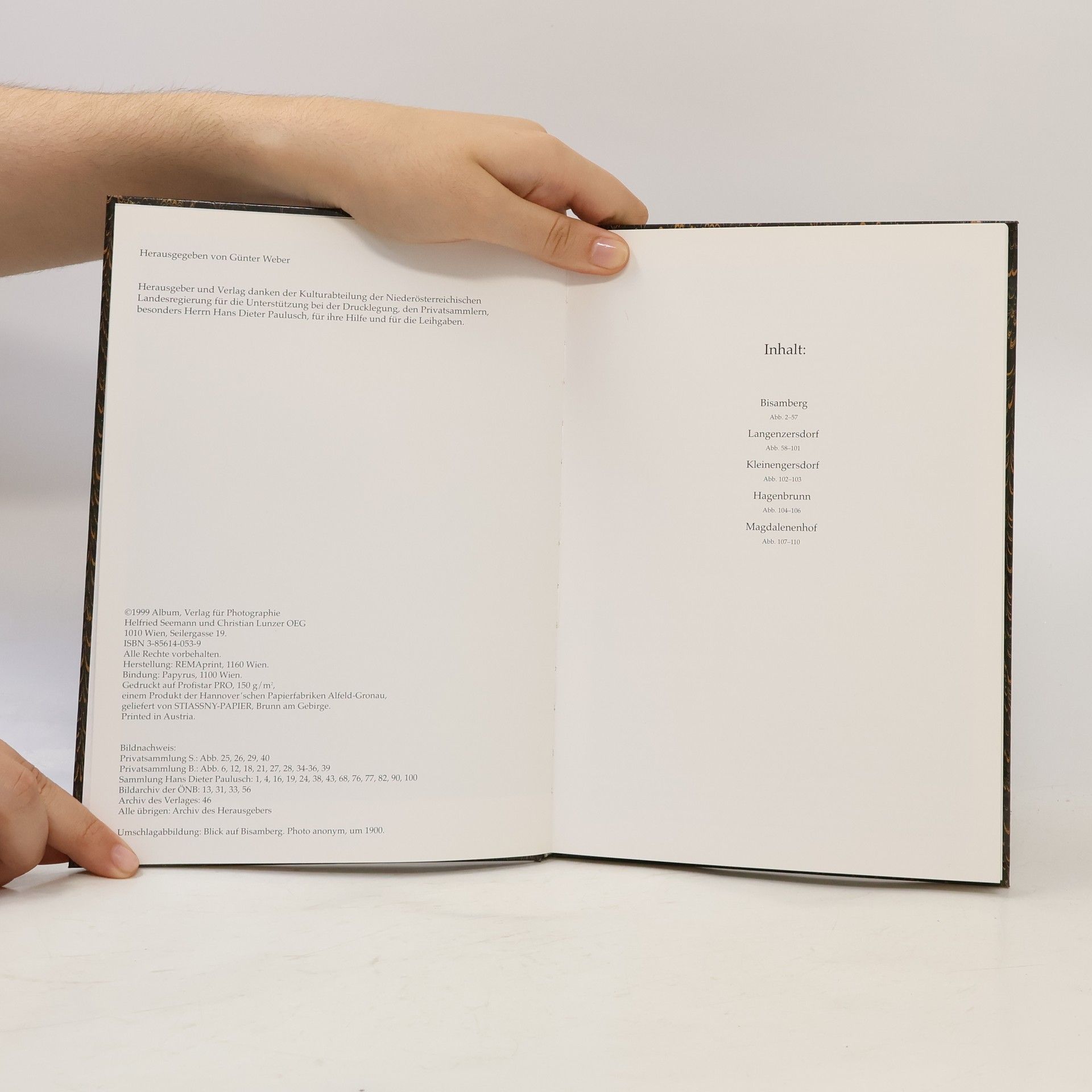 Günter Weber Bisamberg - Langenzersdorf 1870–1930