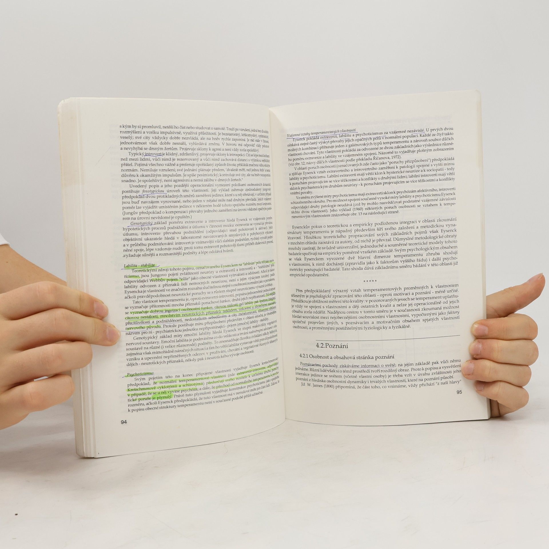Karel Balcar Úvod do studia psychologie osobnosti
