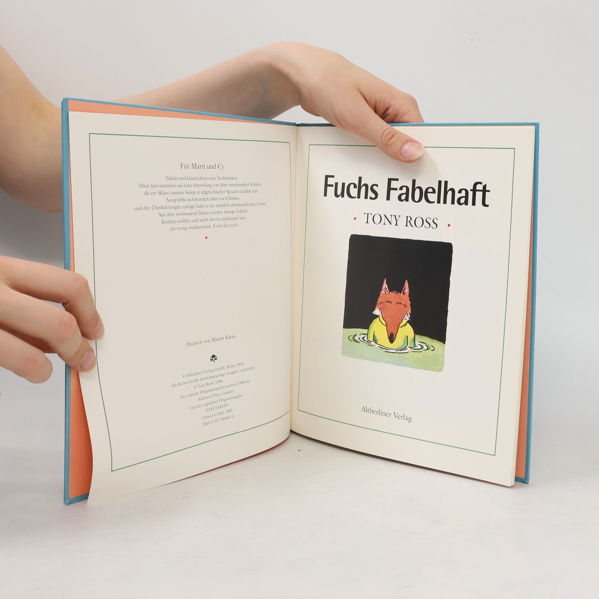 Tony Ross Fuchs Fabelhaft