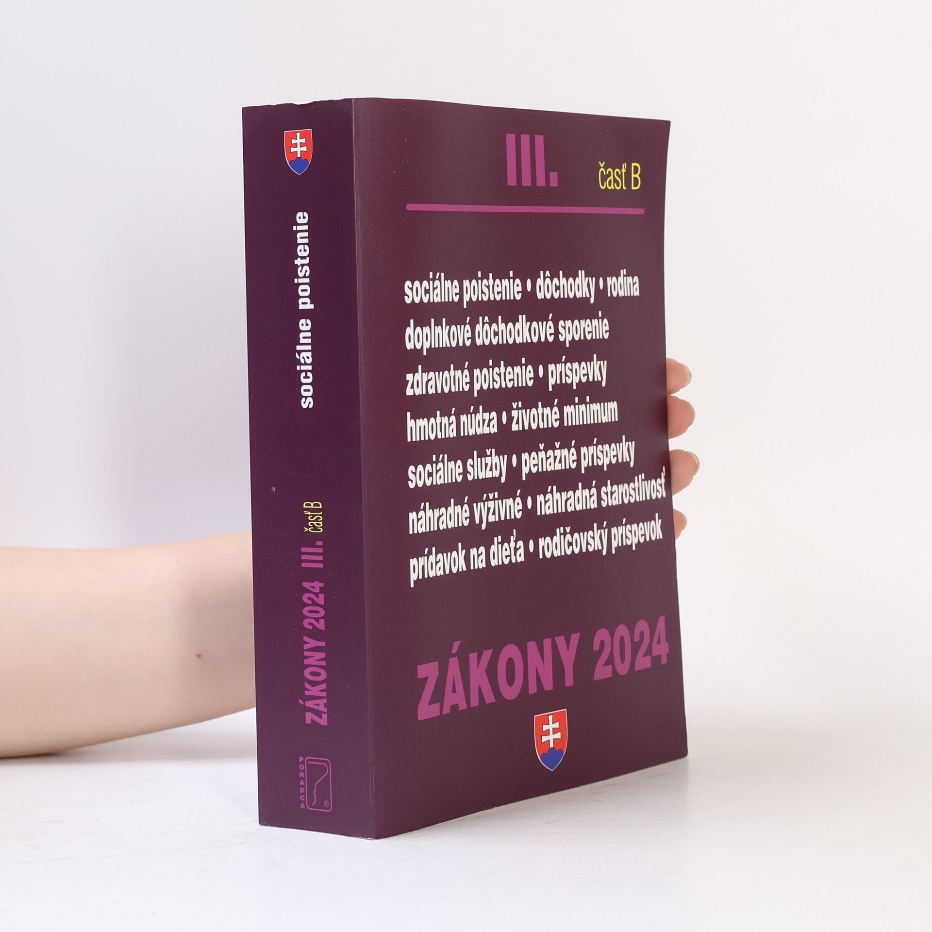 Kolektiv autorů Zákony 2024 III. Časť A
