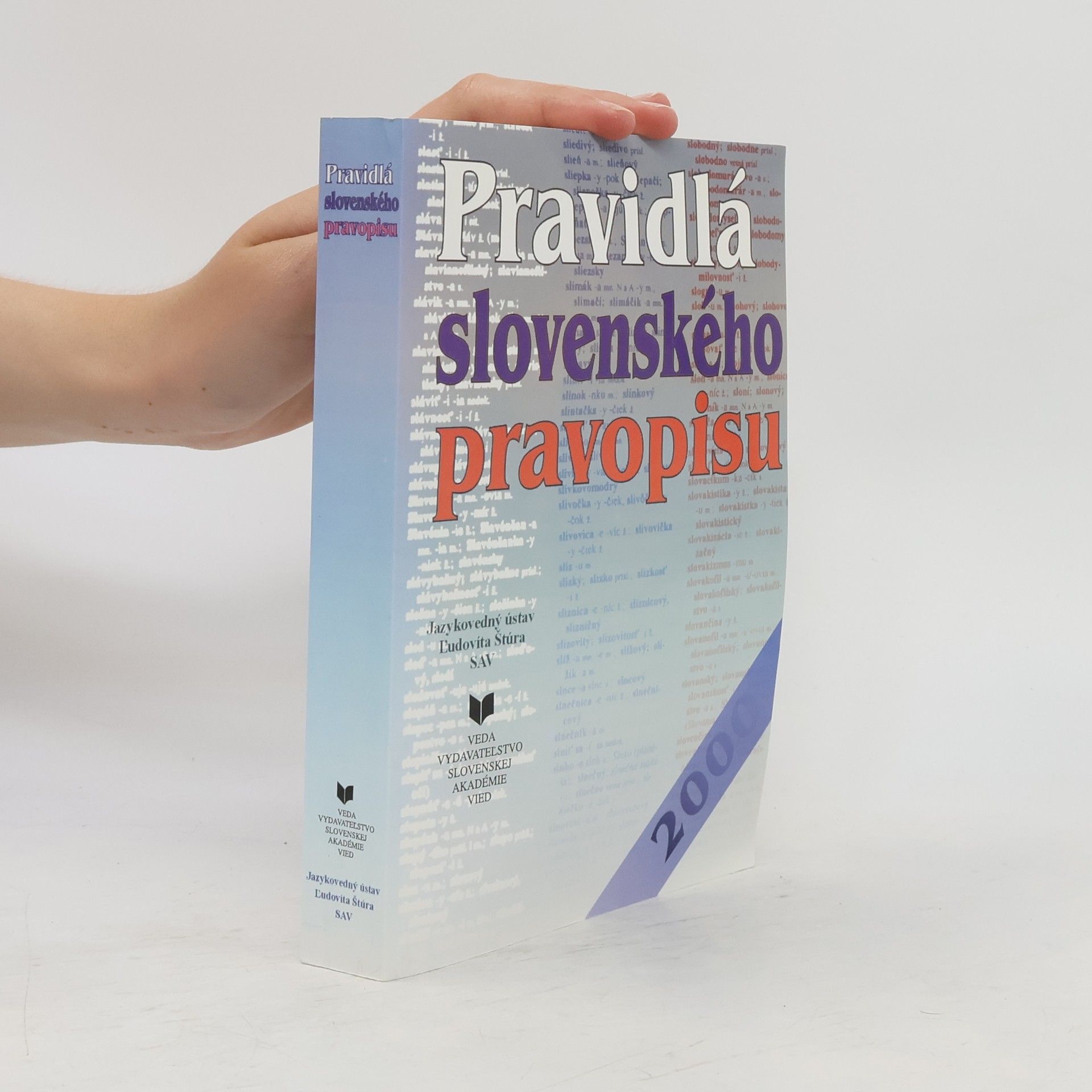 Various authors Pravidlá slovenského pravopisu