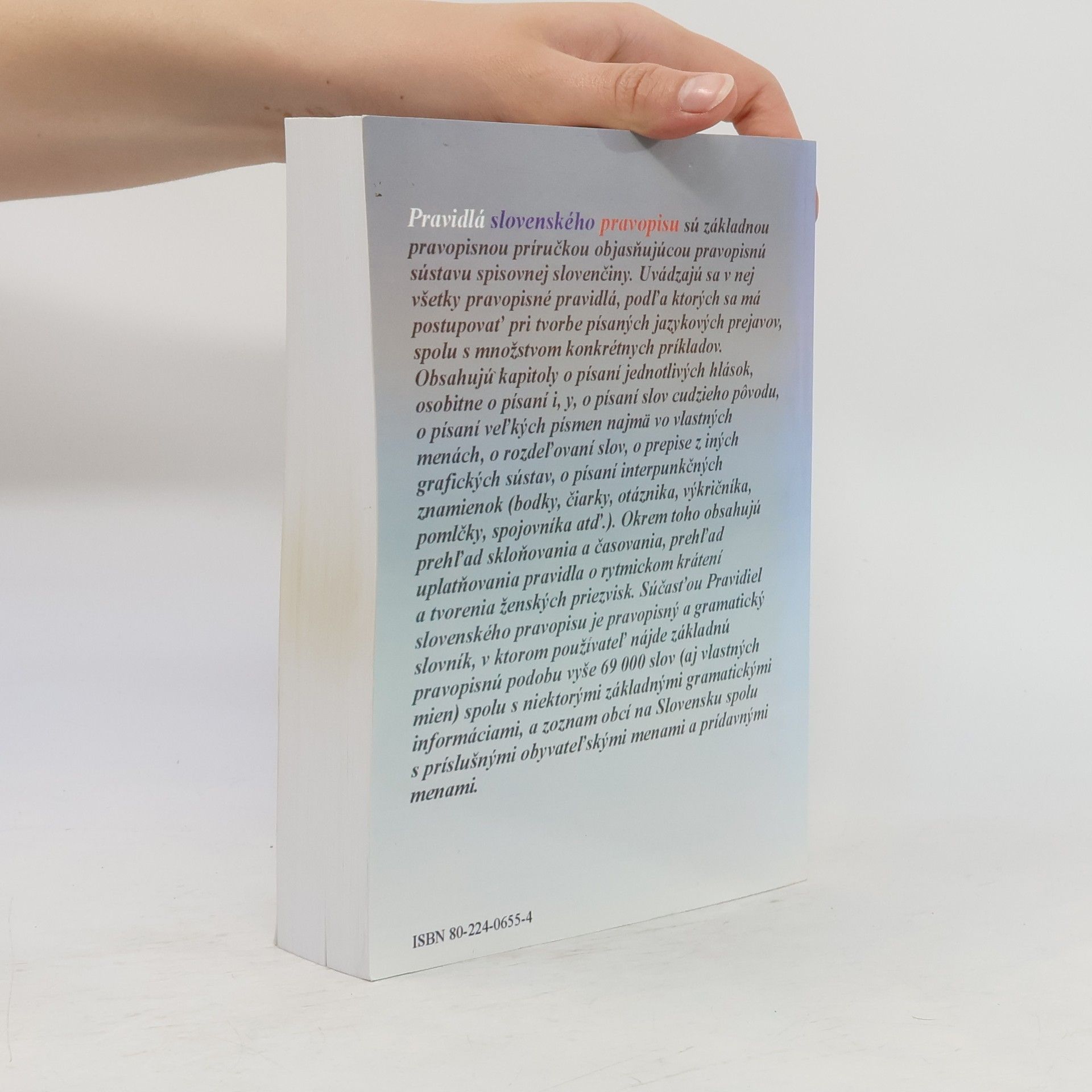 Various authors Pravidlá slovenského pravopisu
