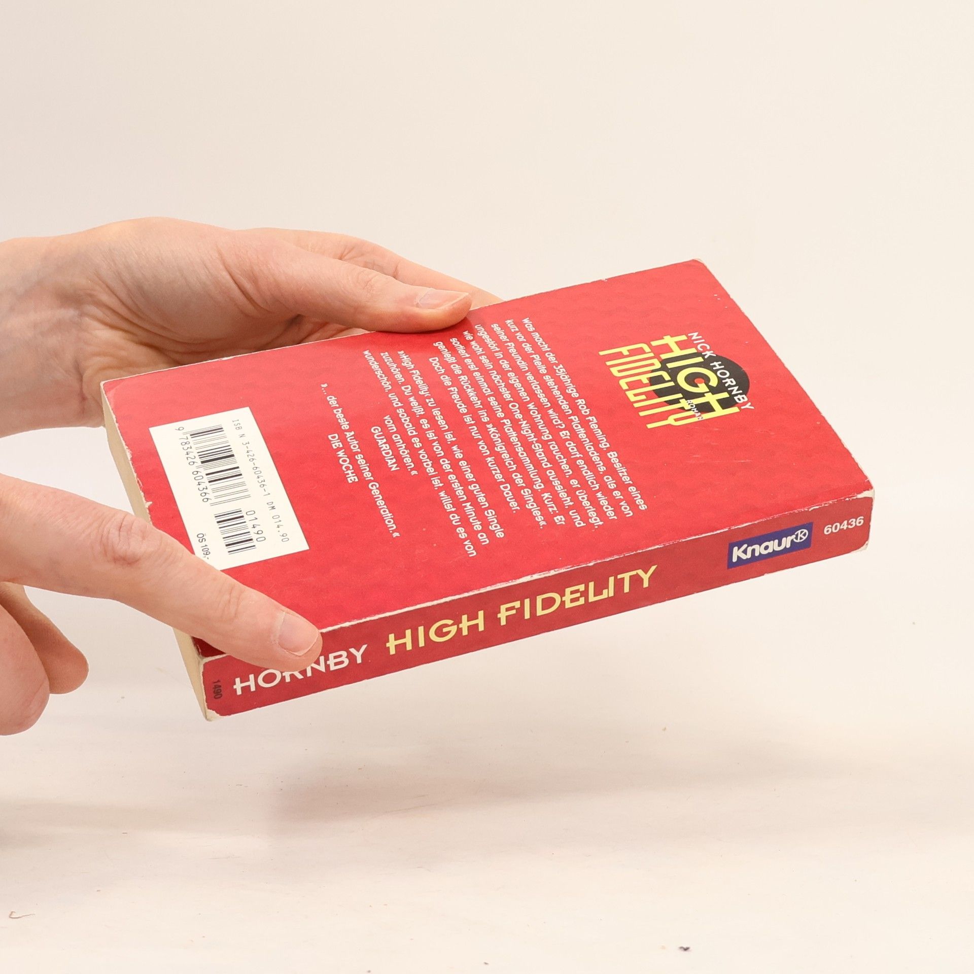 Nick Hornby High fidelity