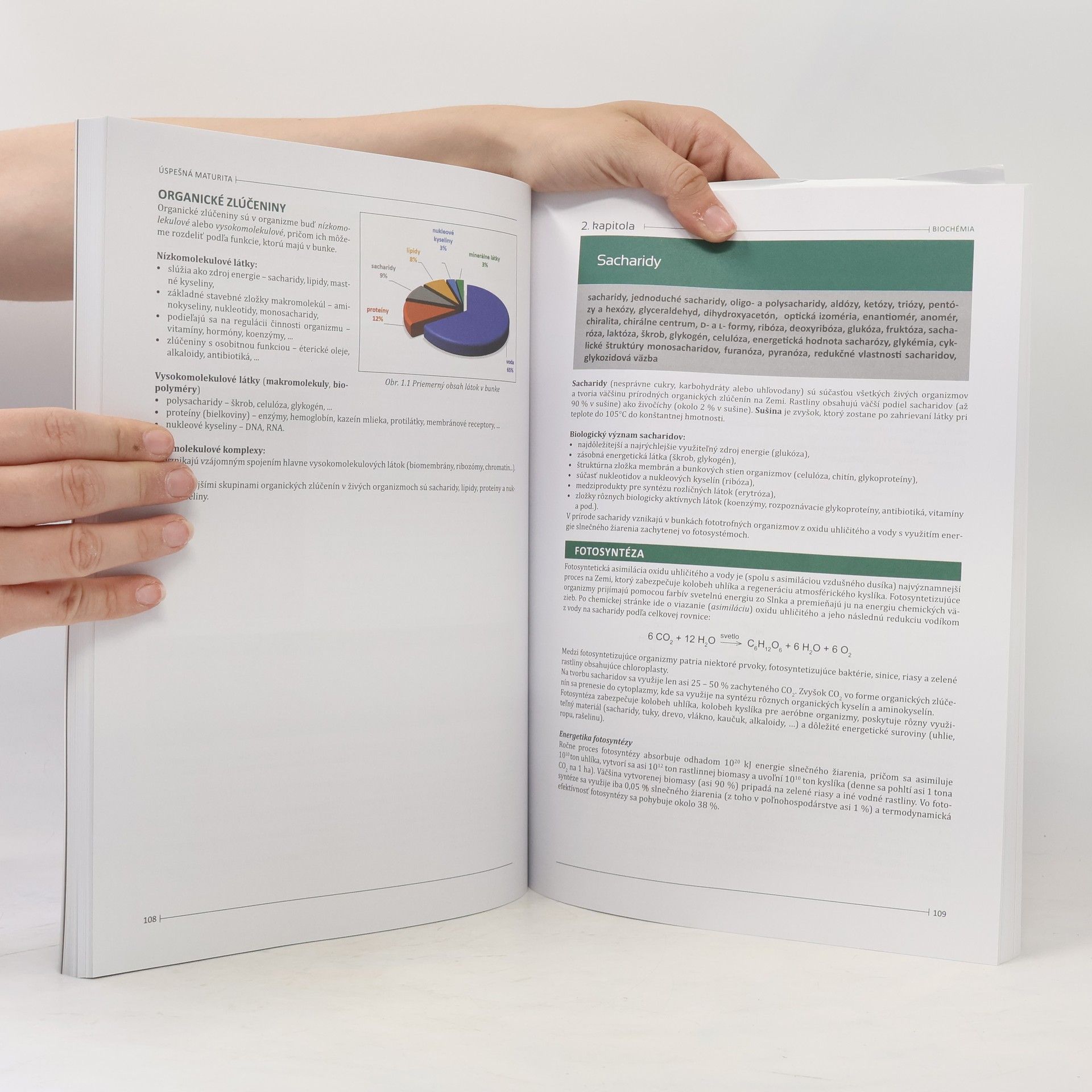 Autorenkollektiv Úspešná maturita: Organická chémia a biochémia