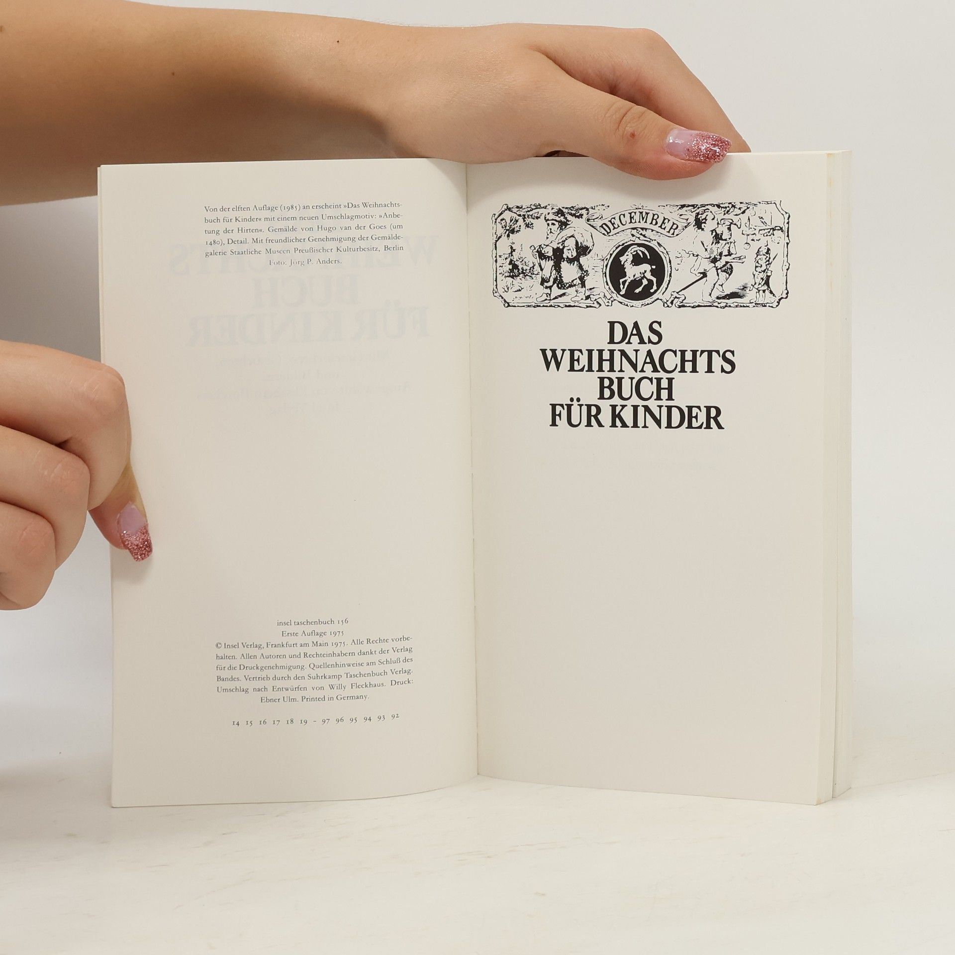 Elisabeth Borchers Weihnachtsbuch für Kinder
