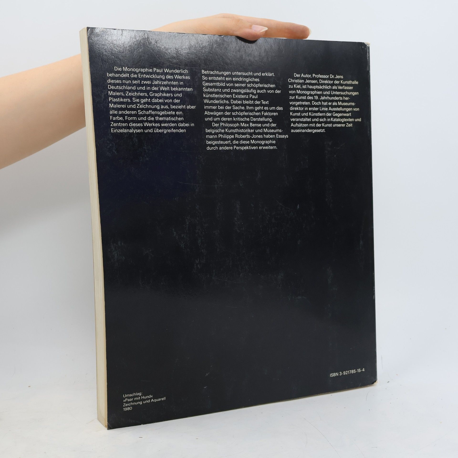Jens Chriatian Jensen Paul Wunderlich. Eine Werkmonographie