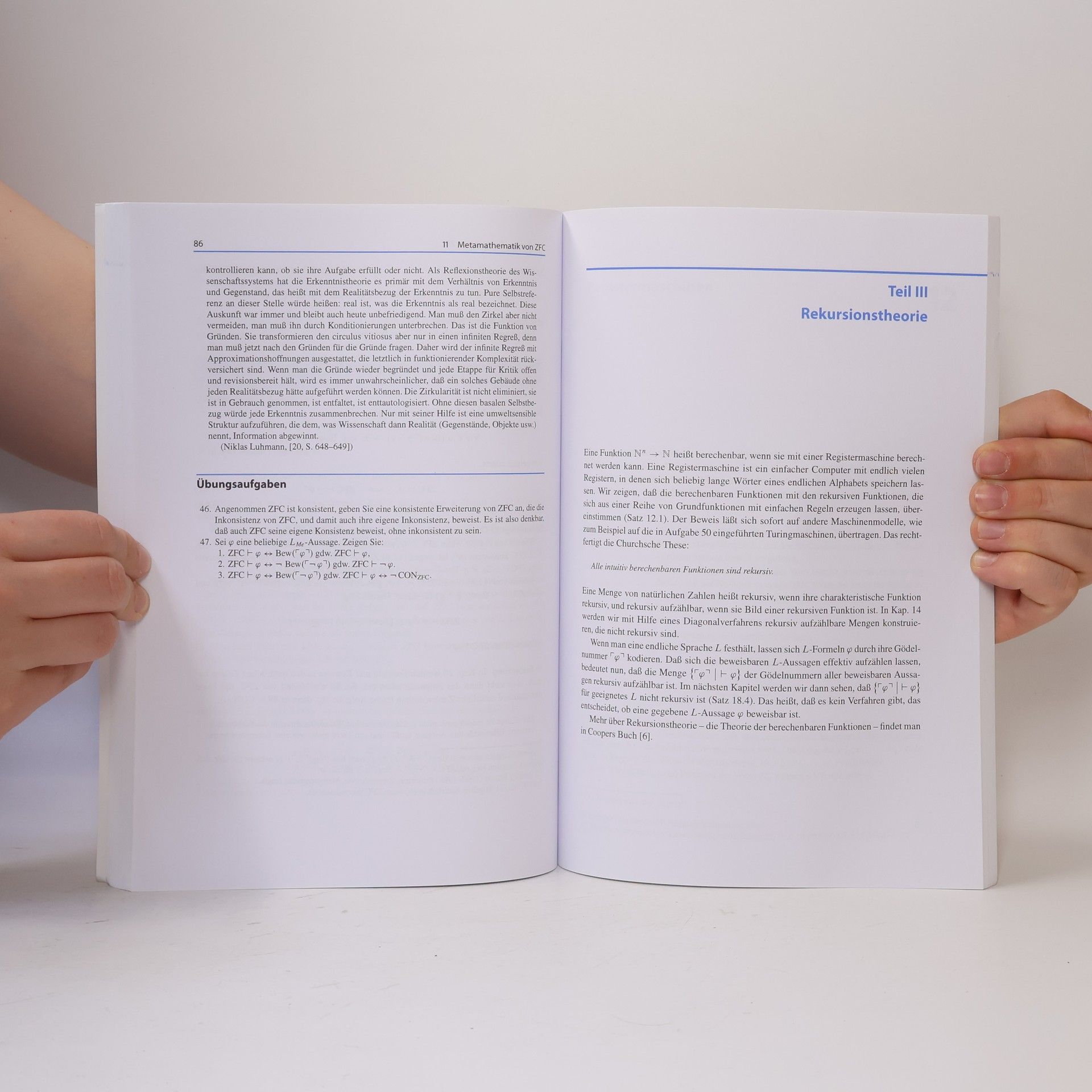 Martin Ziegler Mathematik Kompakt: Mathematische Logik