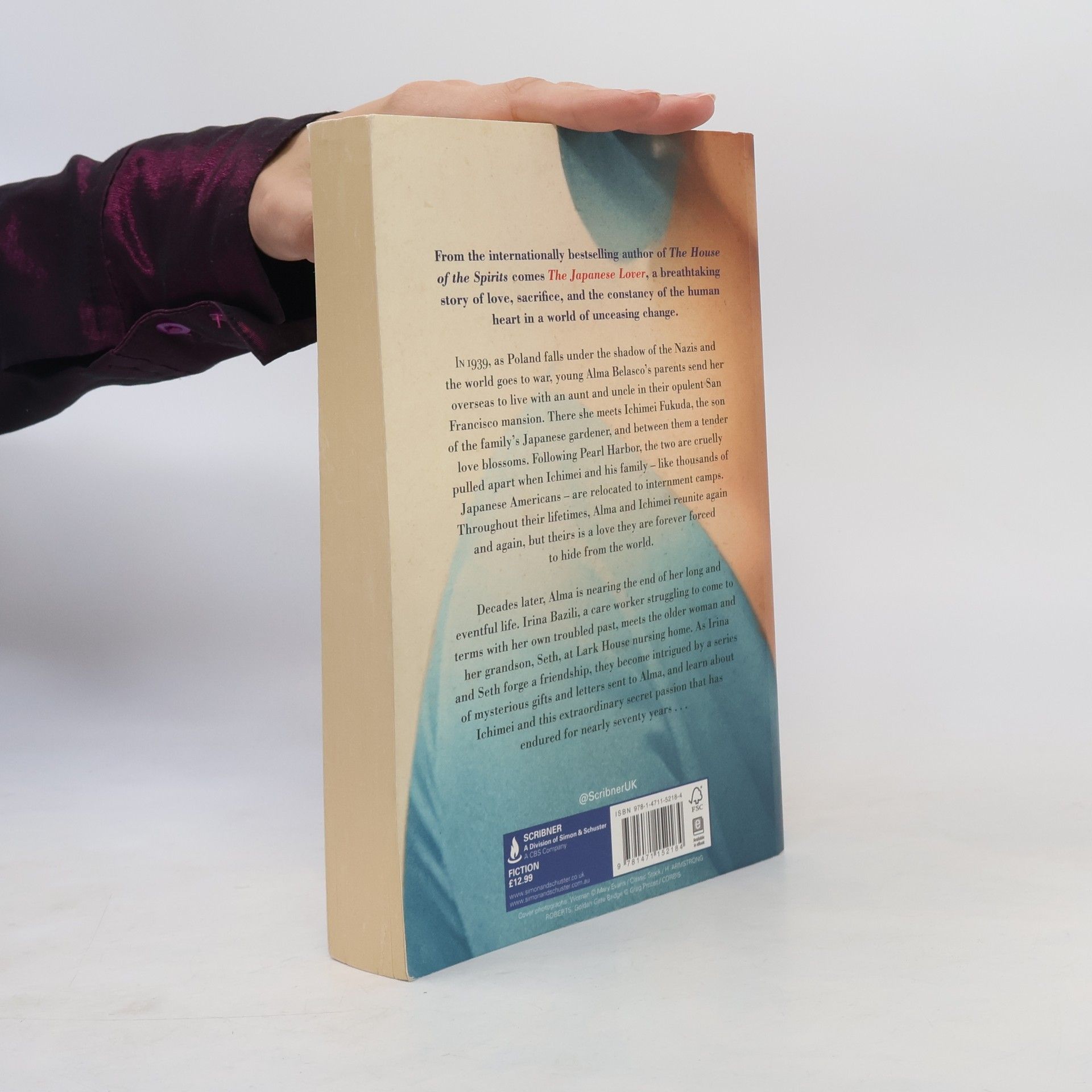 Isabel Allende Llona The Japanese Lover. Der japanische Liebhaber, englische Ausgabe