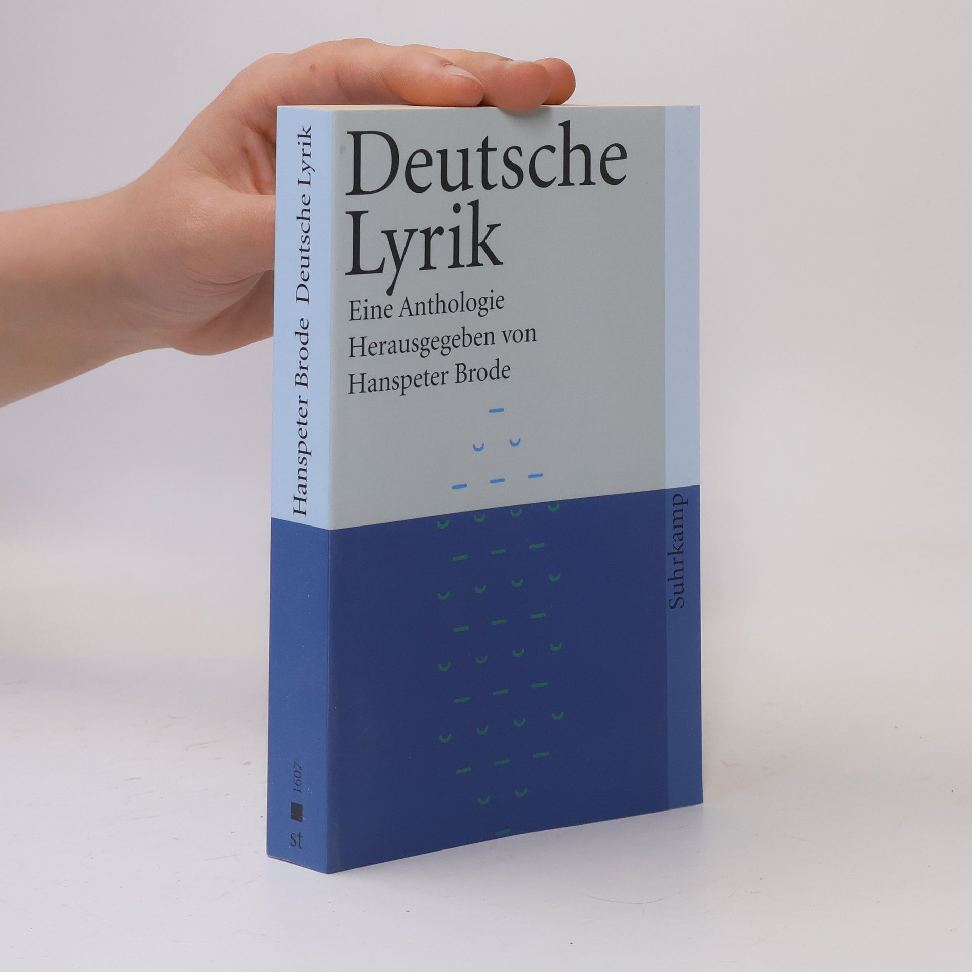 Hanspeter Brode Deutsche Lyrik. Eine Anthologie