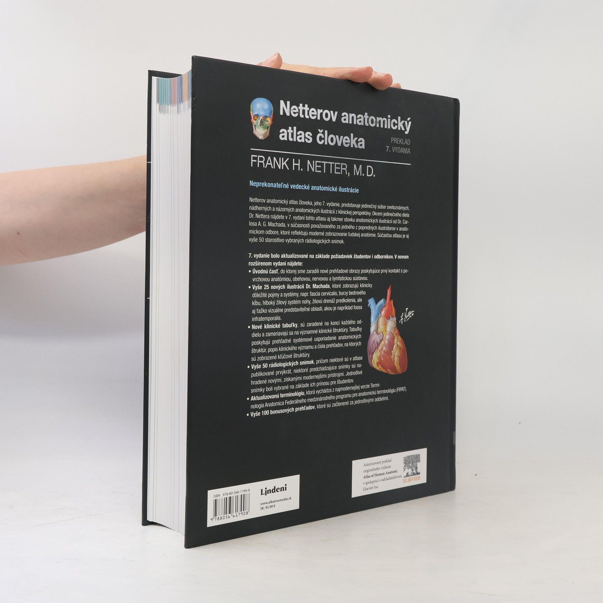 Frank H. Netter Netterov anatomický atlas človeka