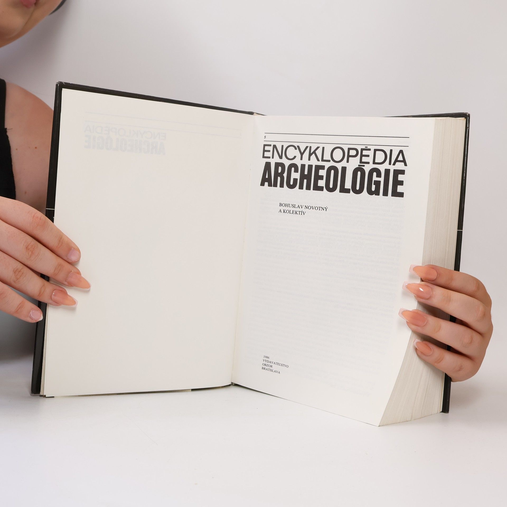Bohuslav Novotný Encyklopédia archeológie