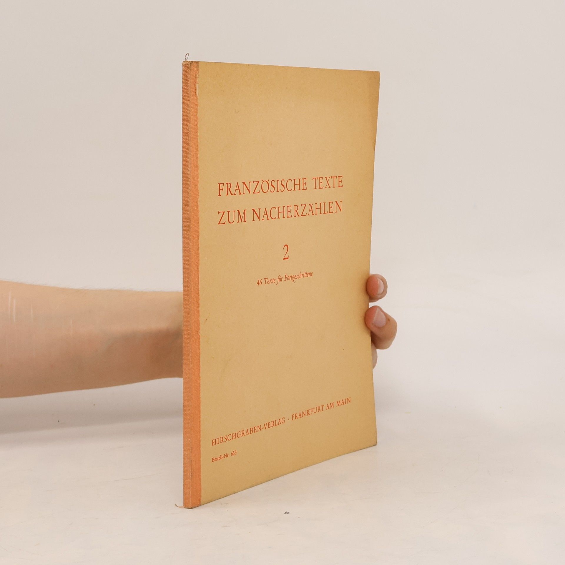 Autorenkollektiv Französische Texte zum Nacherzählen 2