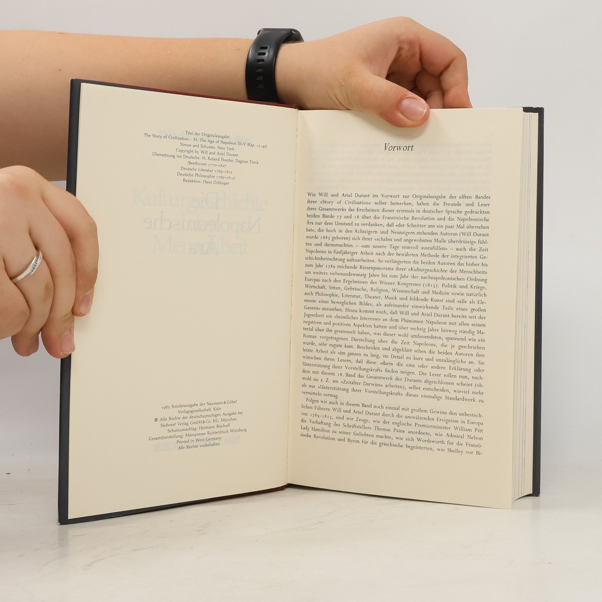 Autorenkollektiv Durant Kulturgeschichte der Menschheit. Band 18. Die napoleonische Ära