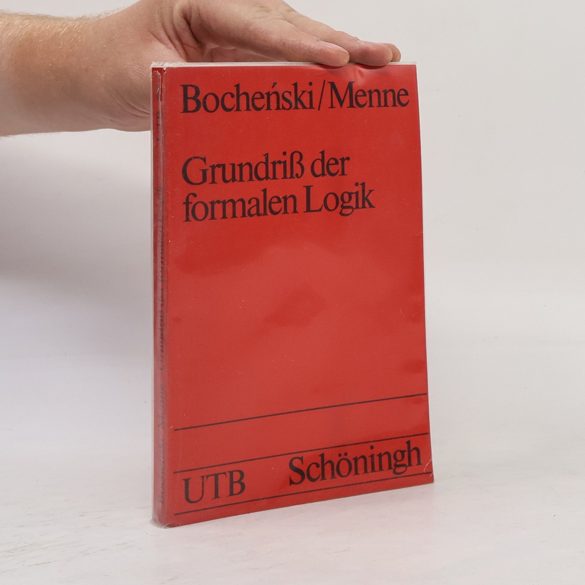 Józef Maria Bocheński Grundriß der formalen Logik
